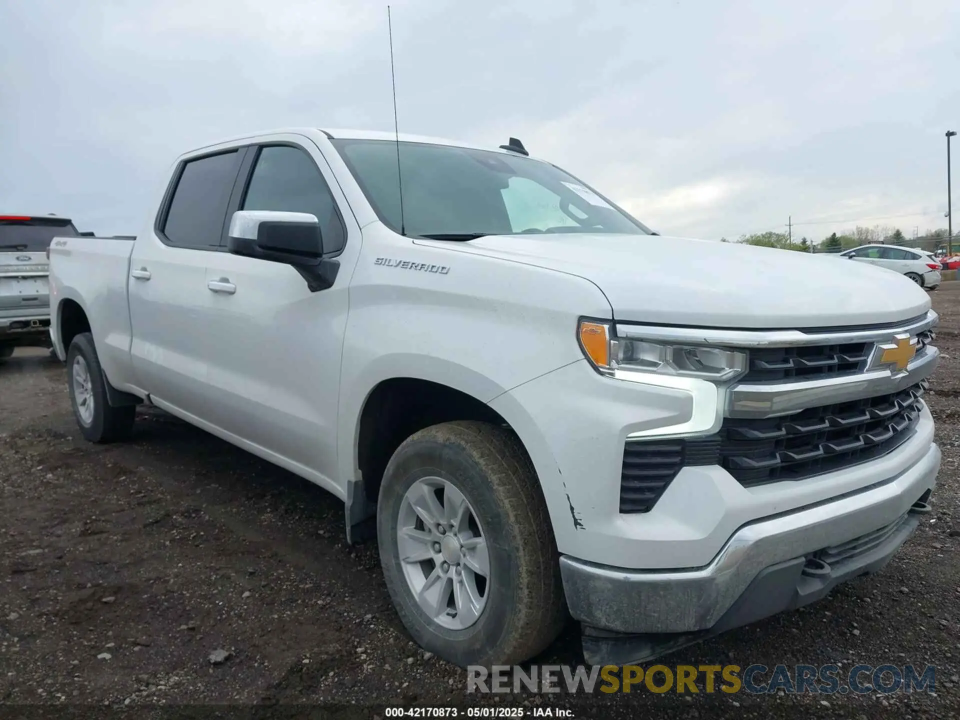 1 Photograph of a damaged car 1GCUDDED2PZ317583 CHEVROLET SILVERADO 1500 2023