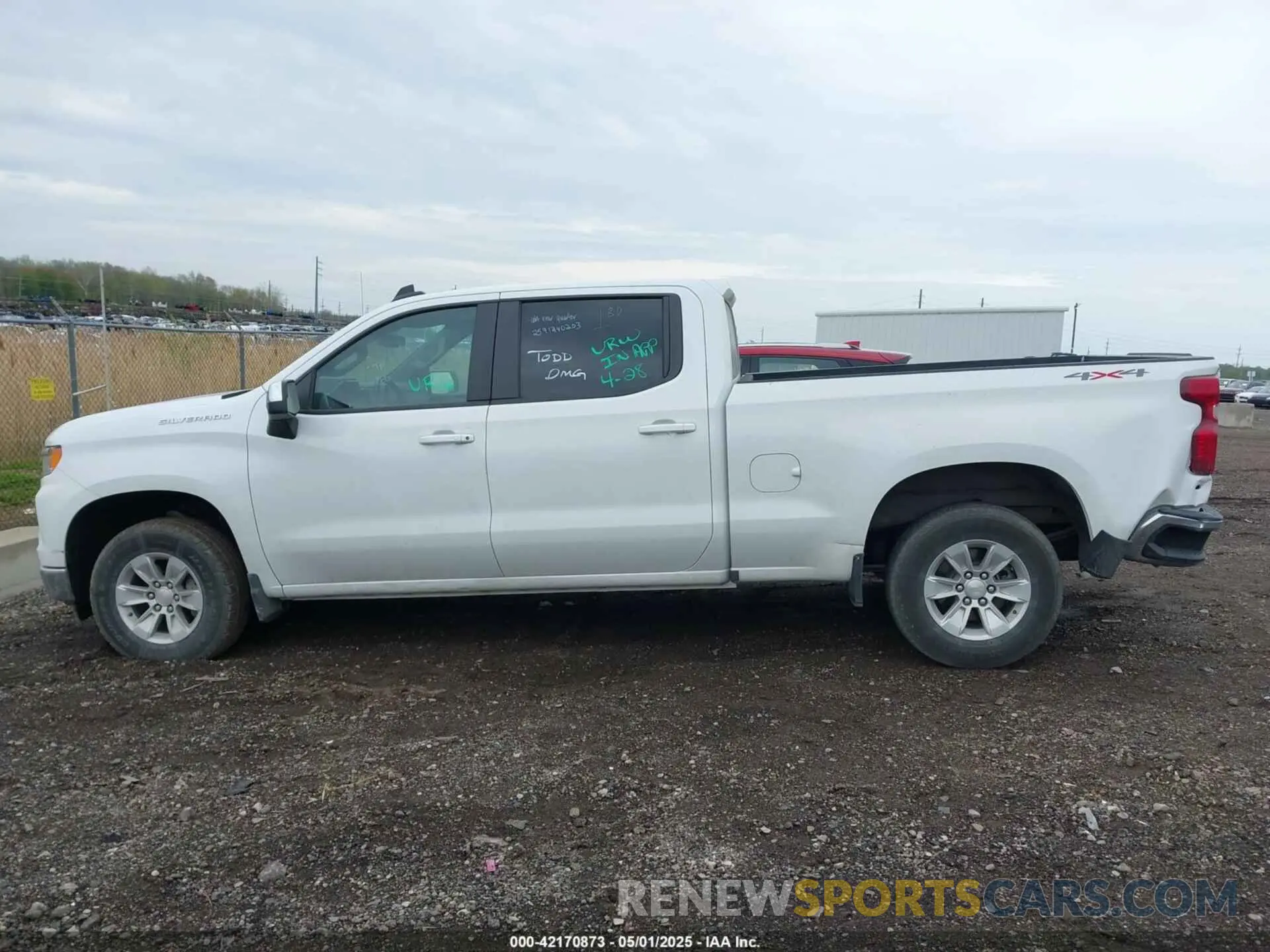 14 Photograph of a damaged car 1GCUDDED2PZ317583 CHEVROLET SILVERADO 1500 2023