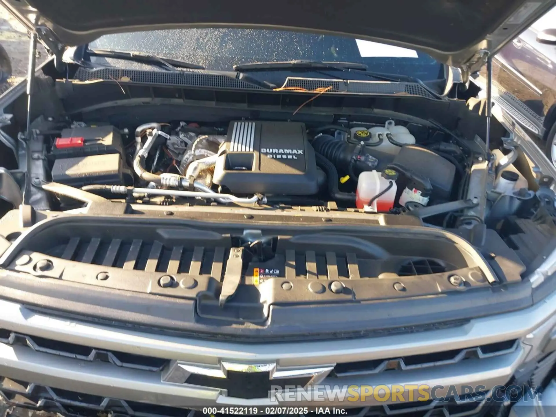 10 Фотография поврежденного автомобиля 1GCUDEE83PZ220384 CHEVROLET SILVERADO 1500 2023