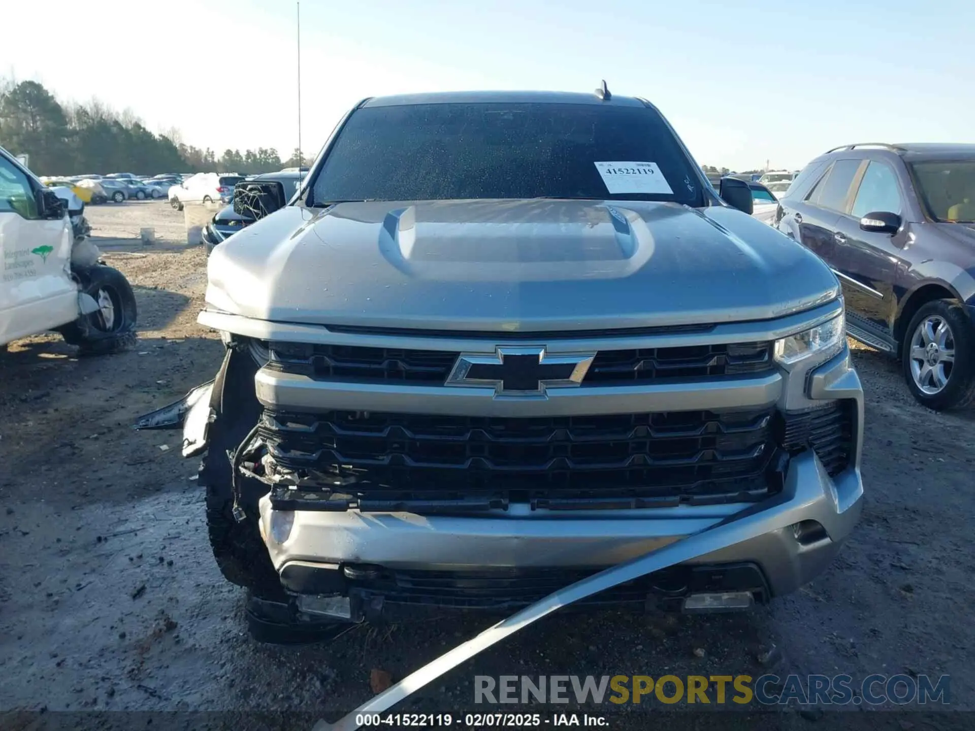 13 Фотография поврежденного автомобиля 1GCUDEE83PZ220384 CHEVROLET SILVERADO 1500 2023