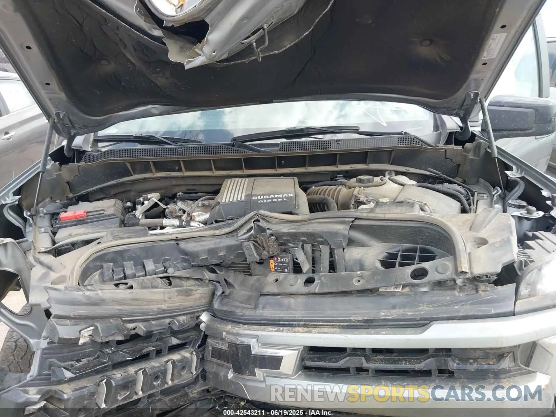 10 Photograph of a damaged car 1GCUDEE85PZ329767 CHEVROLET SILVERADO 1500 2023