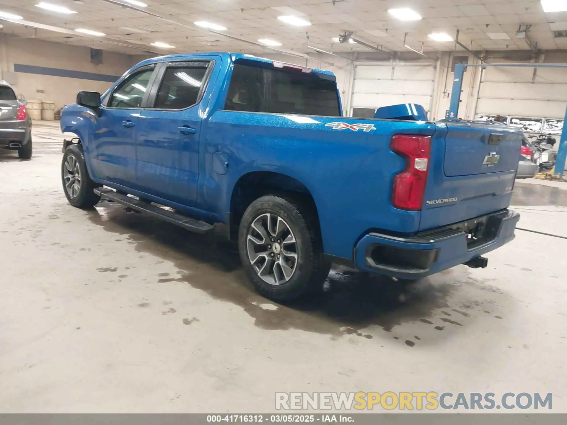 3 Photograph of a damaged car 1GCUDEED7PZ110340 CHEVROLET SILVERADO 1500 2023