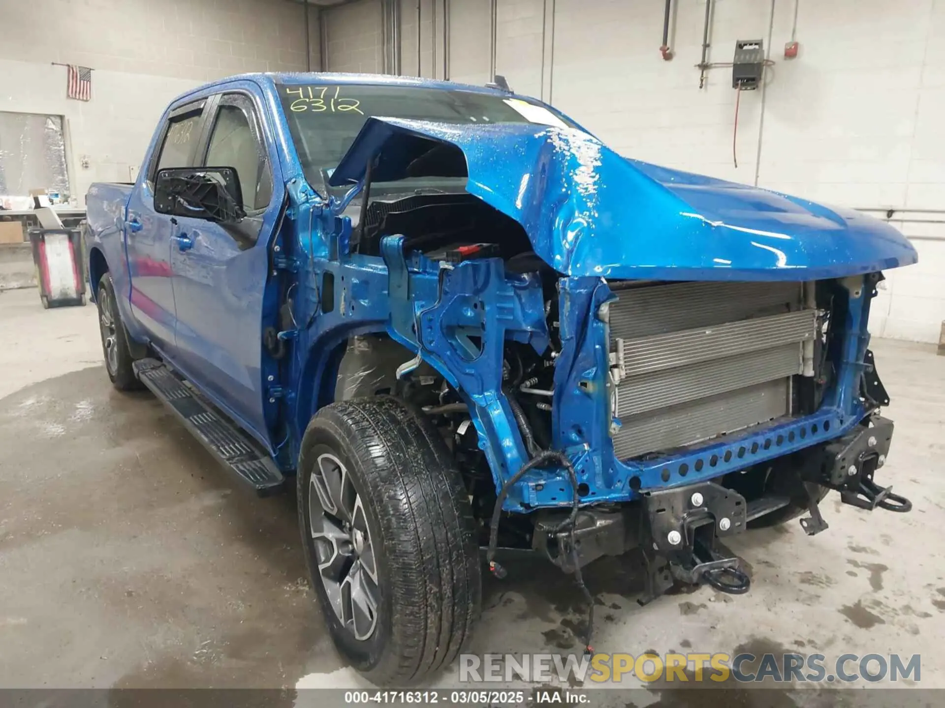6 Photograph of a damaged car 1GCUDEED7PZ110340 CHEVROLET SILVERADO 1500 2023