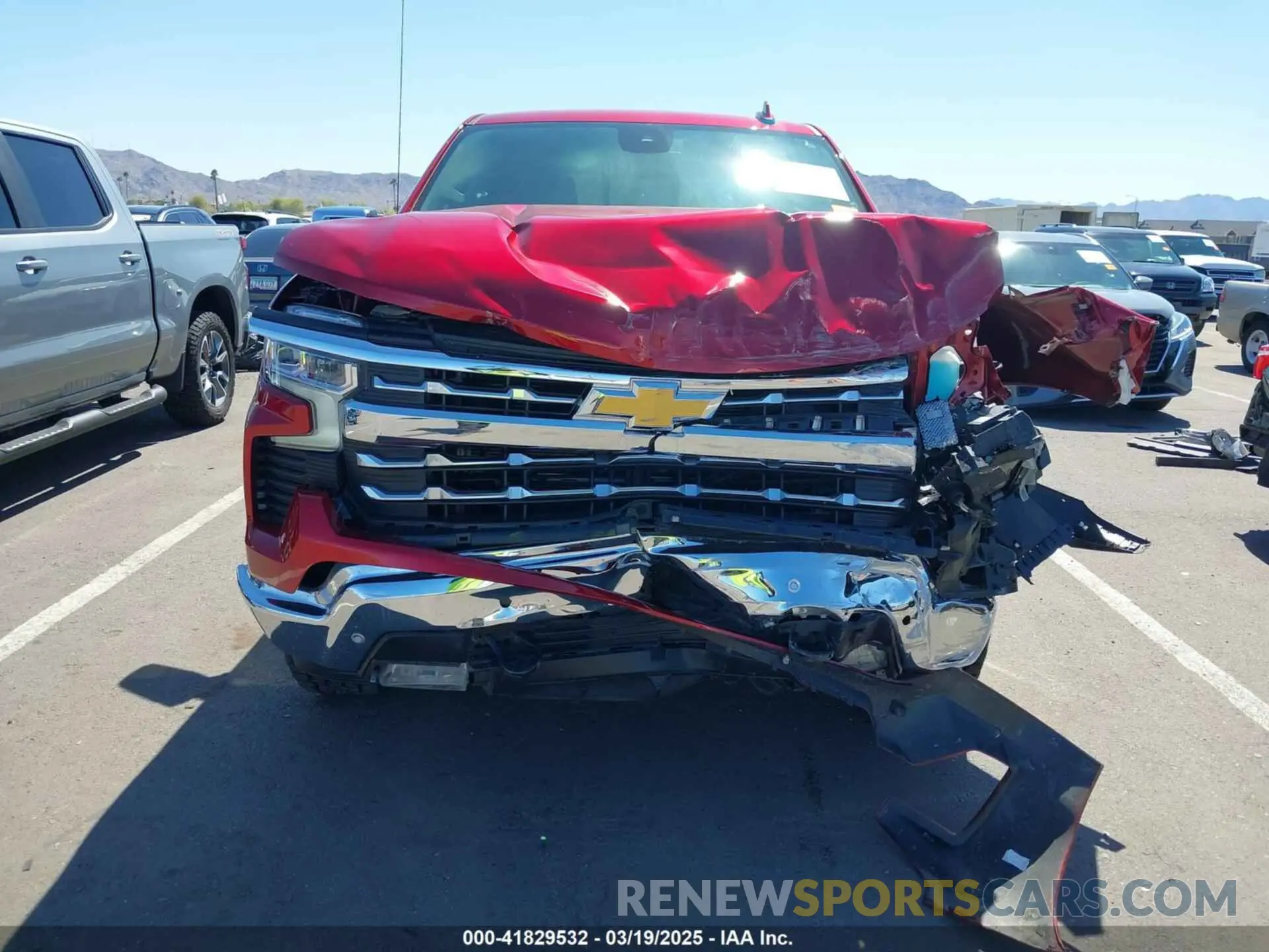 6 Photograph of a damaged car 1GCUDGE85PZ190638 CHEVROLET SILVERADO 1500 2023