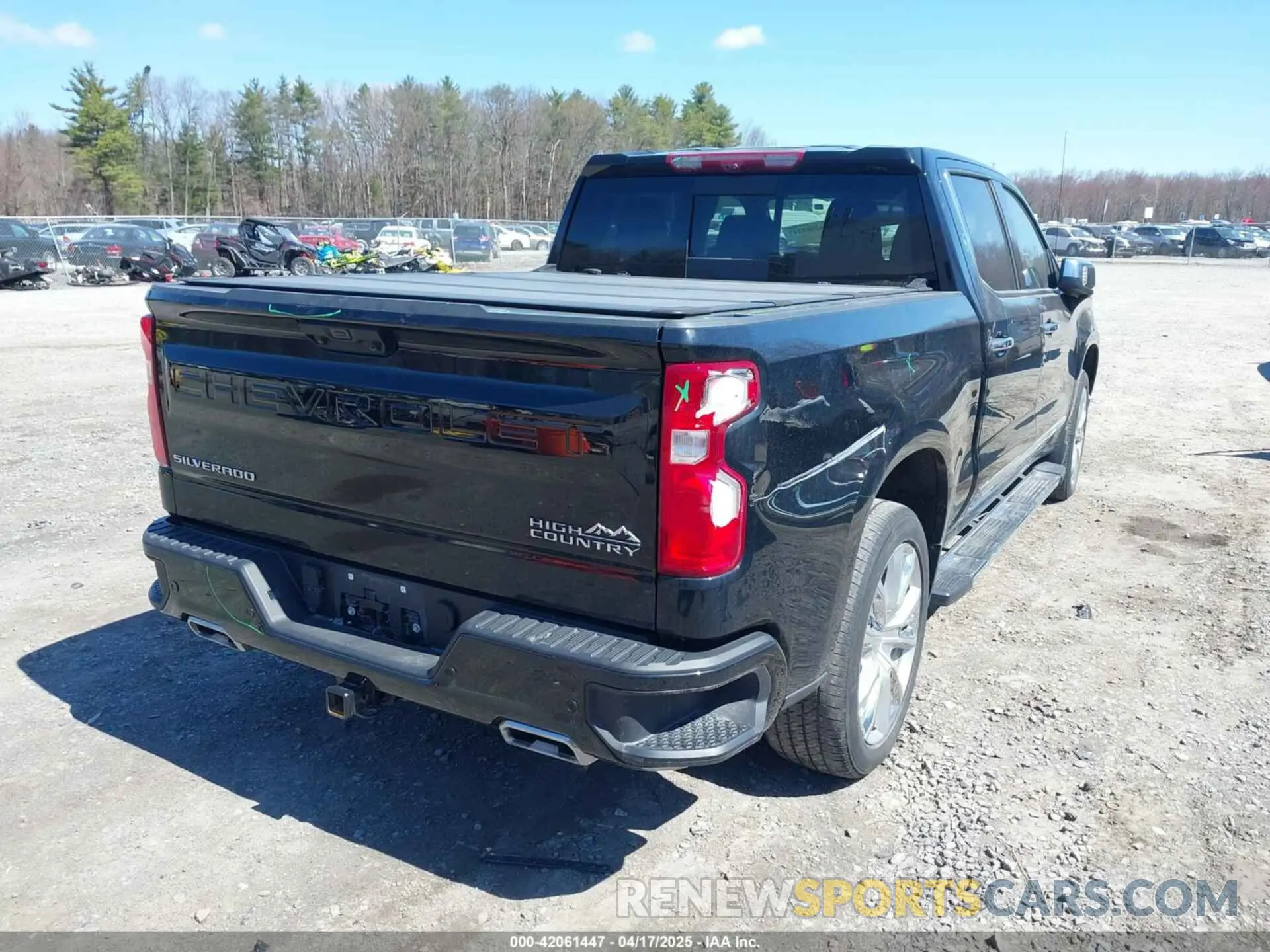 6 Фотография поврежденного автомобиля 1GCUDJE82PZ244782 CHEVROLET SILVERADO 1500 2023