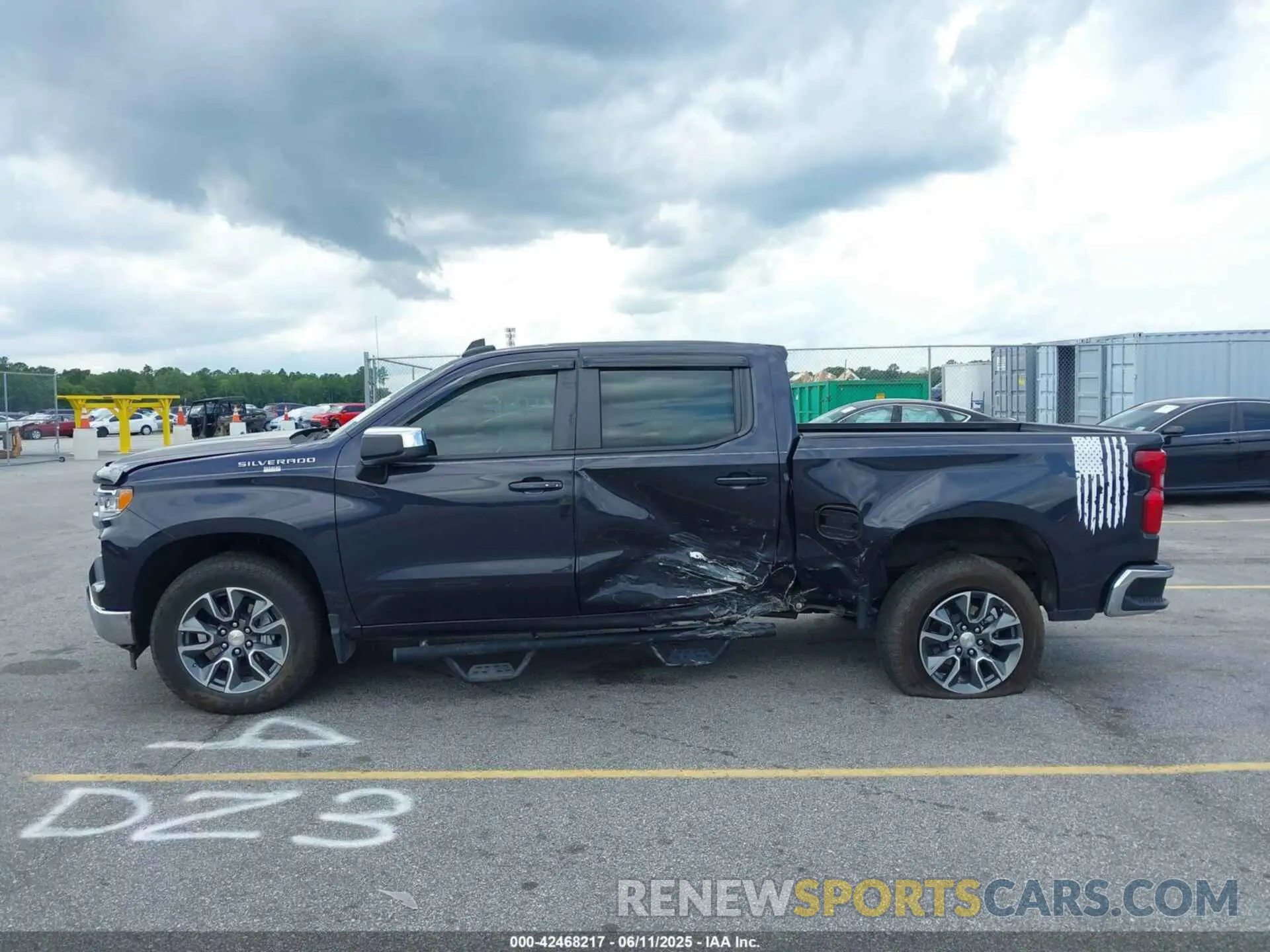 14 Photograph of a damaged car 2GCPACED2P1140798 CHEVROLET SILVERADO 1500 2023