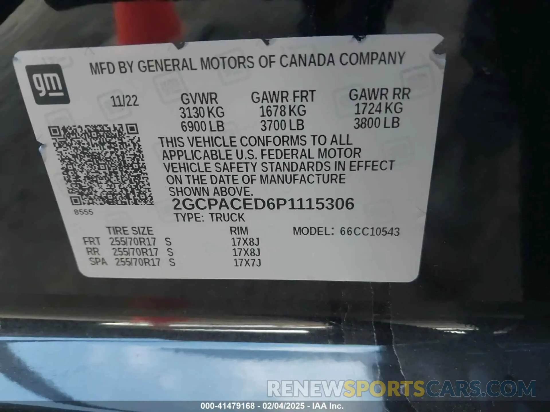 9 Фотография поврежденного автомобиля 2GCPACED6P1115306 CHEVROLET SILVERADO 1500 2023