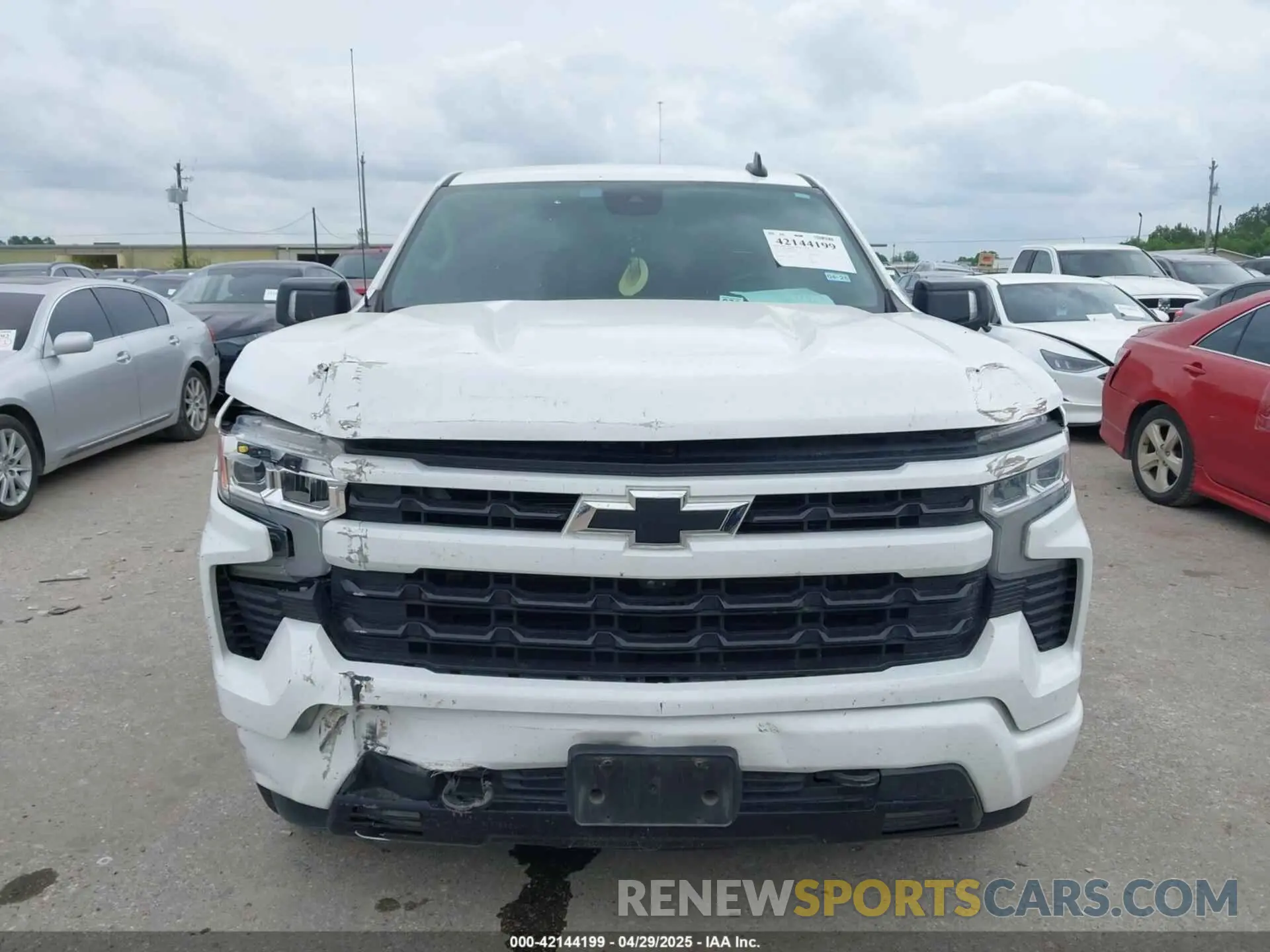 12 Photograph of a damaged car 2GCPADED7P1121069 CHEVROLET SILVERADO 1500 2023