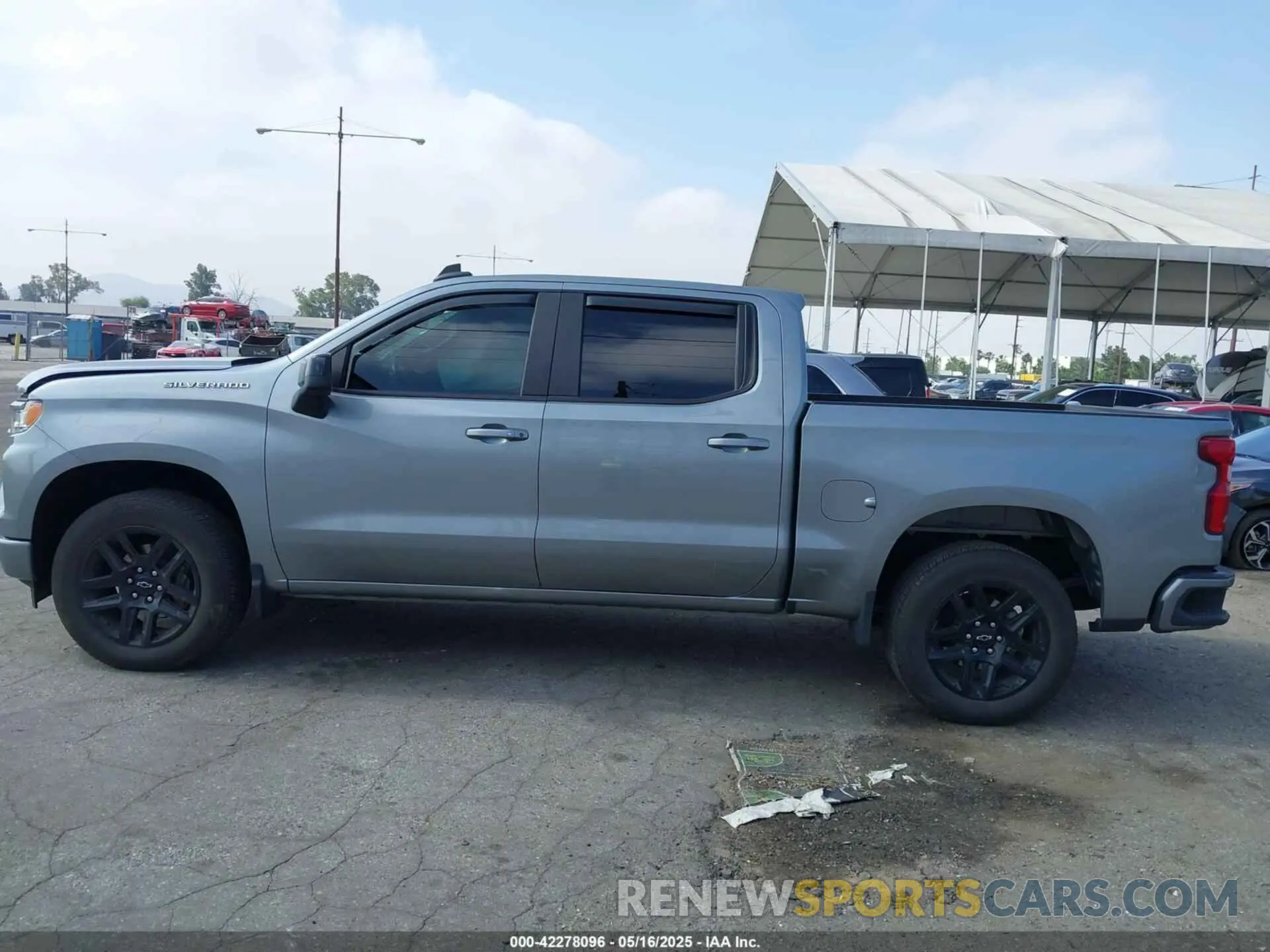 14 Фотография поврежденного автомобиля 2GCPADED9P1150363 CHEVROLET SILVERADO 1500 2023