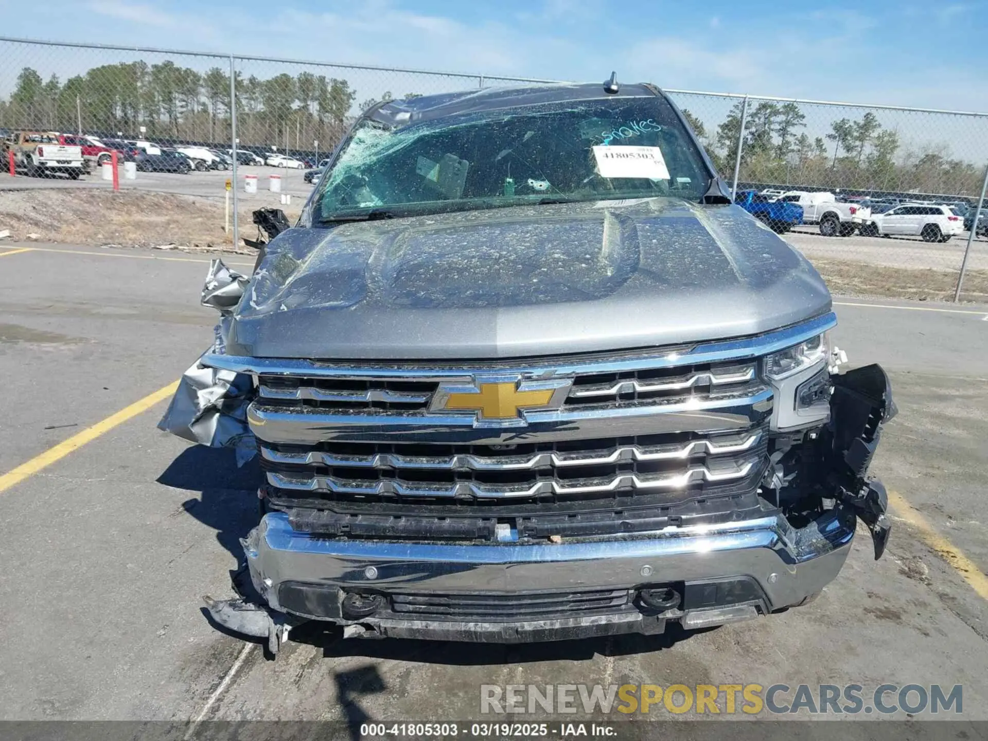 13 Photograph of a damaged car 2GCPAEEDXP1111528 CHEVROLET SILVERADO 1500 2023