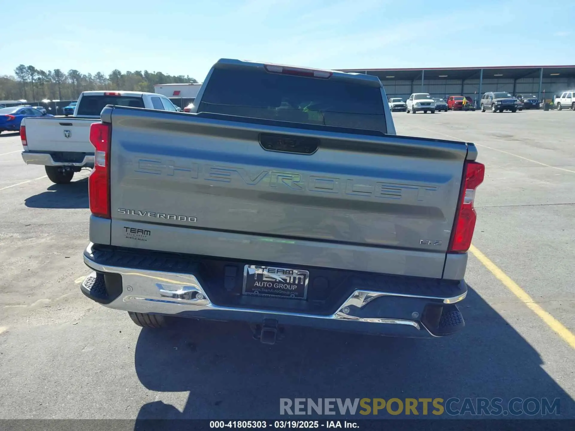 17 Photograph of a damaged car 2GCPAEEDXP1111528 CHEVROLET SILVERADO 1500 2023