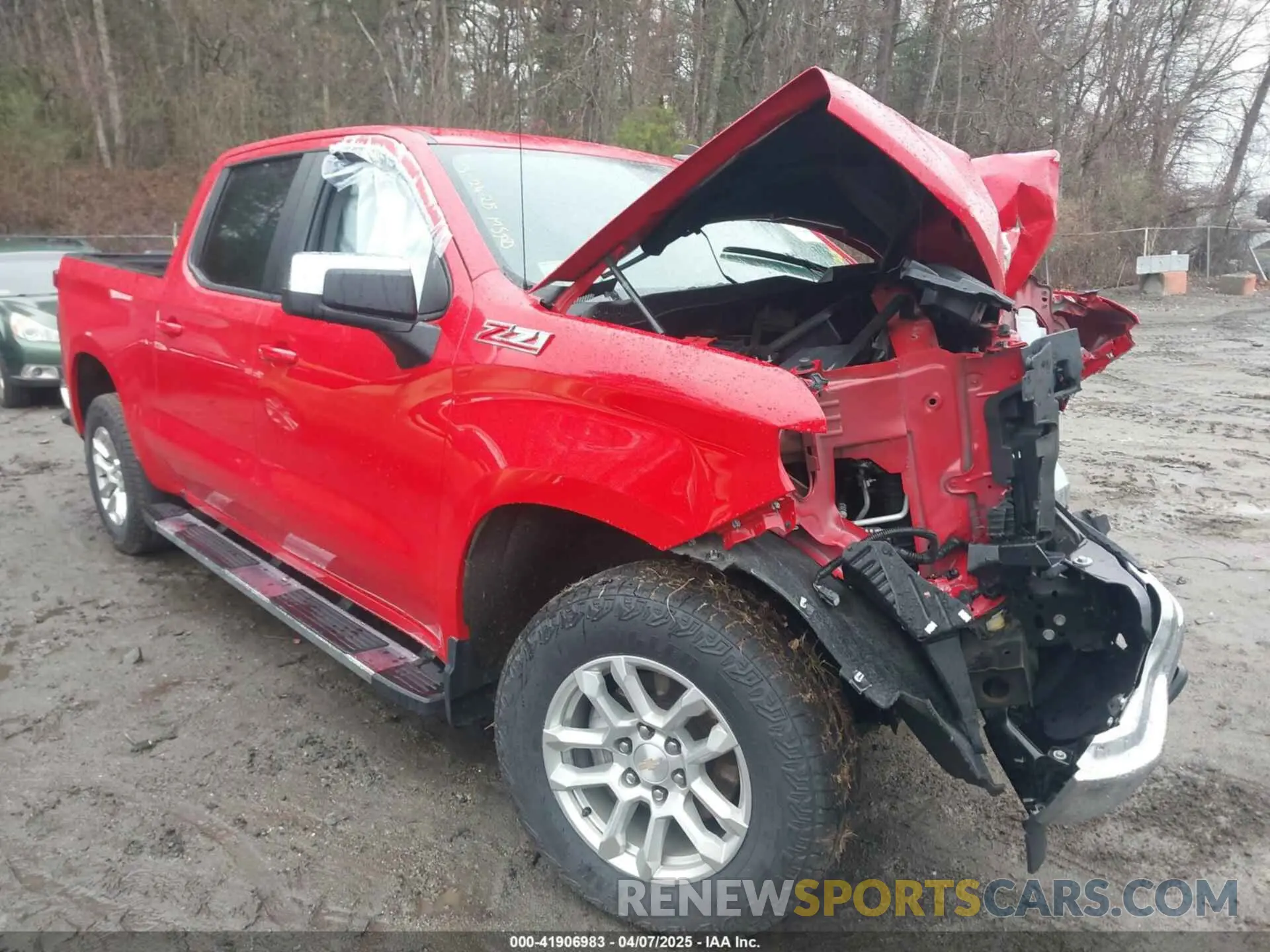 1 Photograph of a damaged car 2GCUDDED4P1137188 CHEVROLET SILVERADO 1500 2023