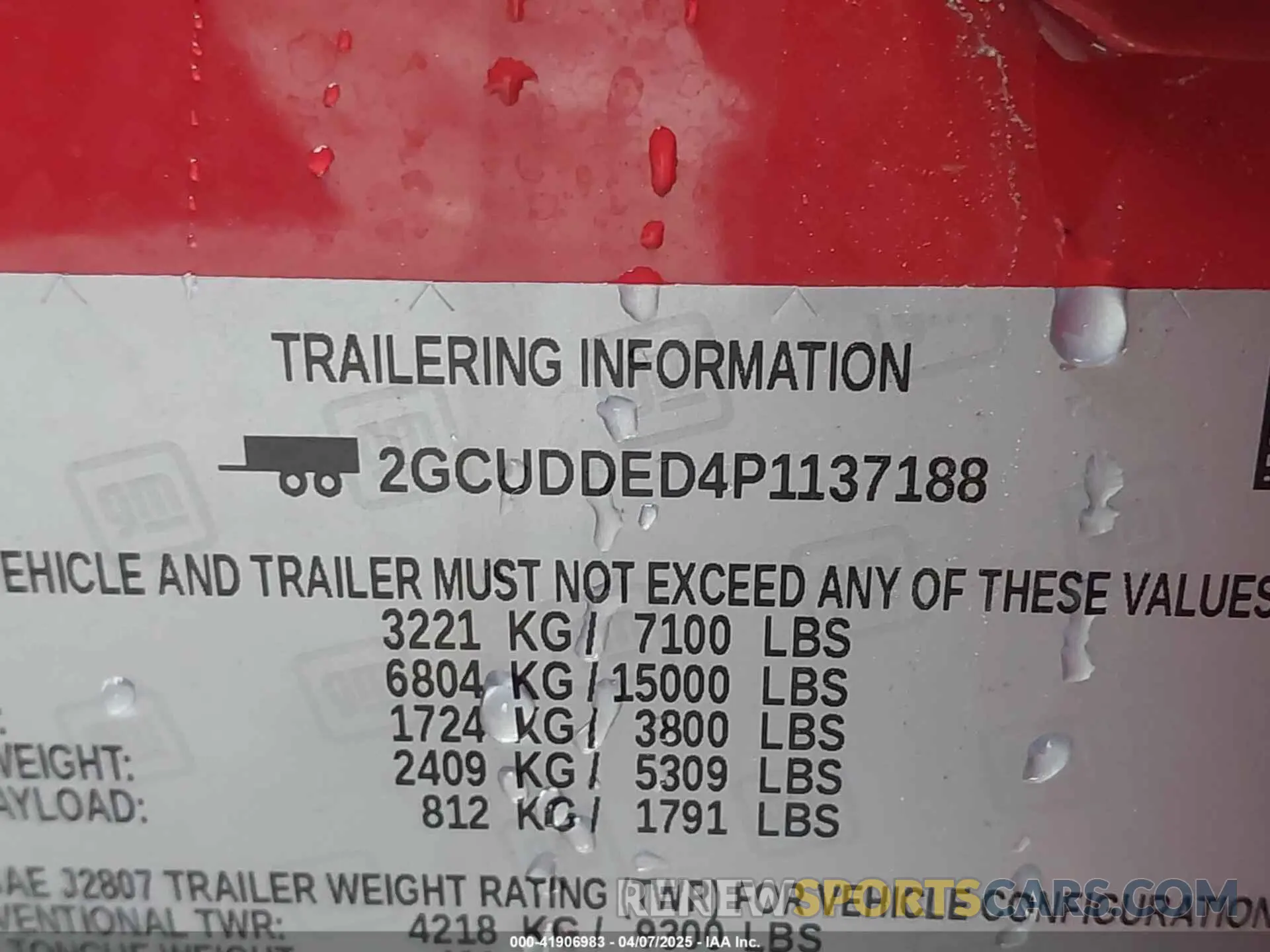 9 Photograph of a damaged car 2GCUDDED4P1137188 CHEVROLET SILVERADO 1500 2023