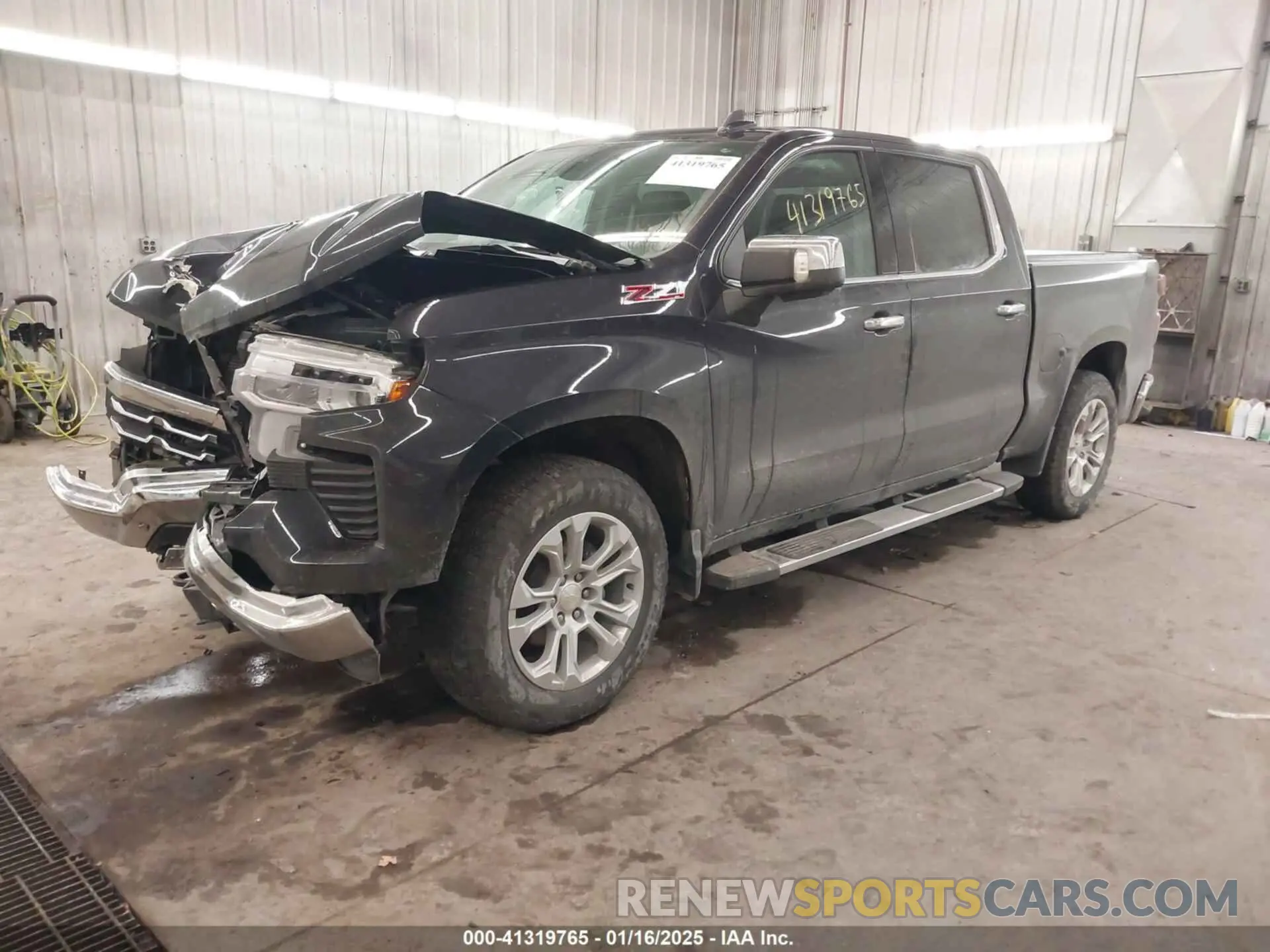 2 Photograph of a damaged car 2GCUDGED3P1113448 CHEVROLET SILVERADO 1500 2023