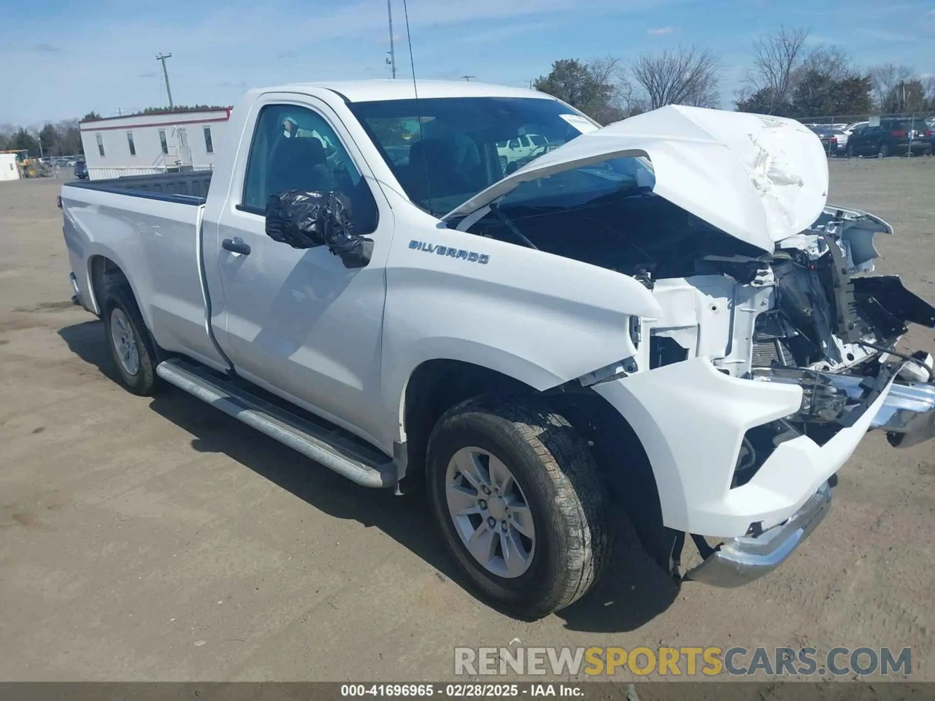 1 Photograph of a damaged car 3GCNAAED6PG306954 CHEVROLET SILVERADO 1500 2023
