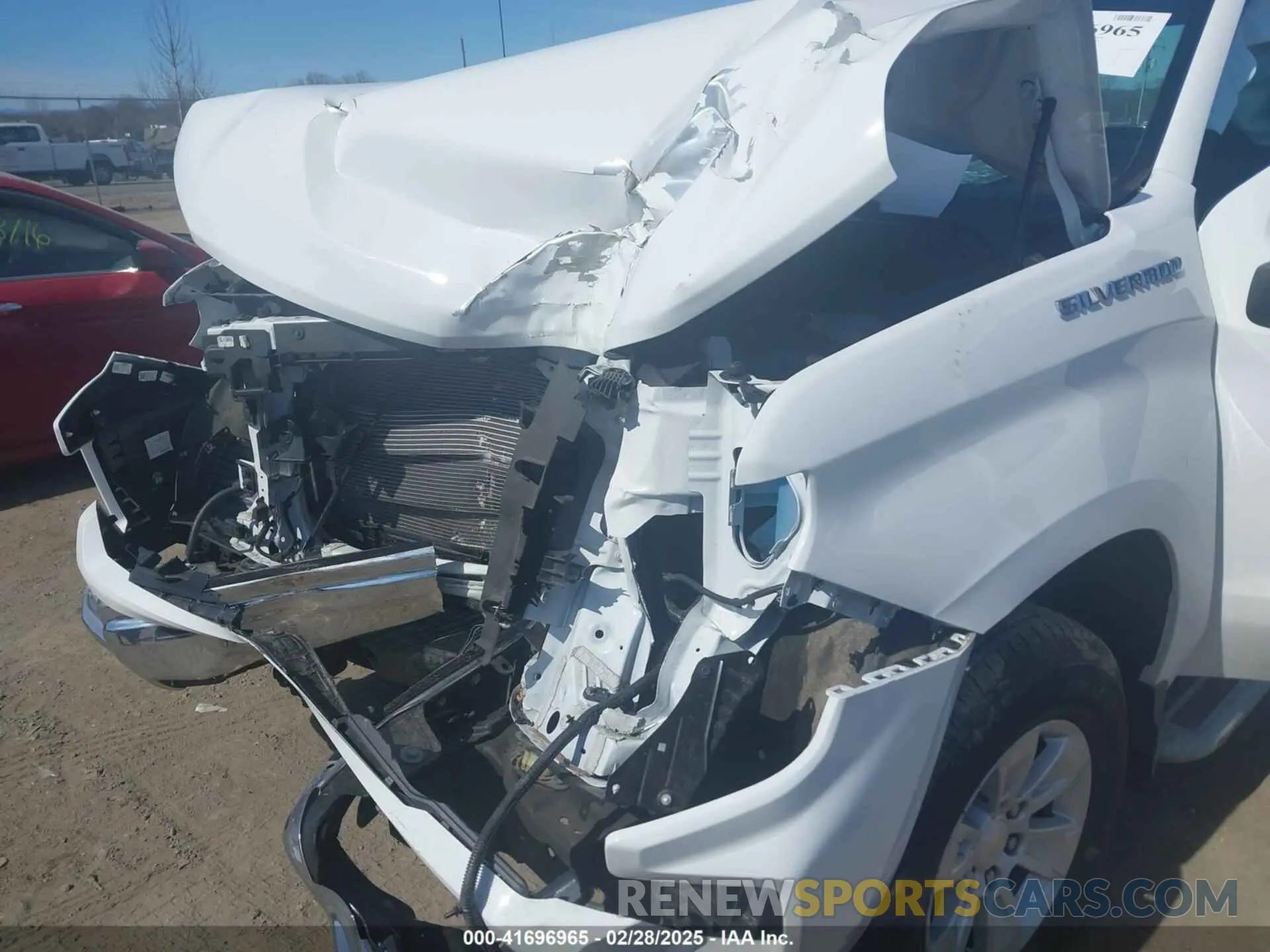 6 Photograph of a damaged car 3GCNAAED6PG306954 CHEVROLET SILVERADO 1500 2023