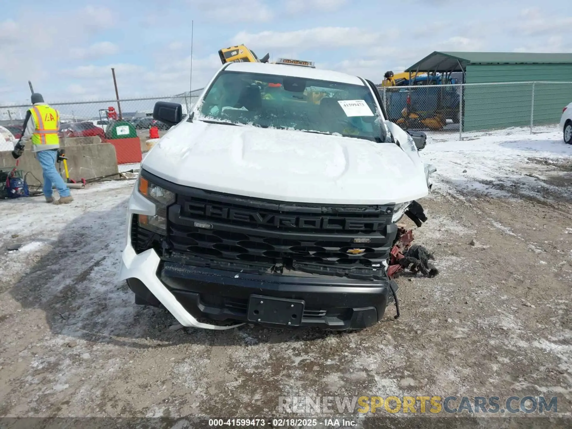 13 Photograph of a damaged car 3GCNAAEK4PG198381 CHEVROLET SILVERADO 1500 2023