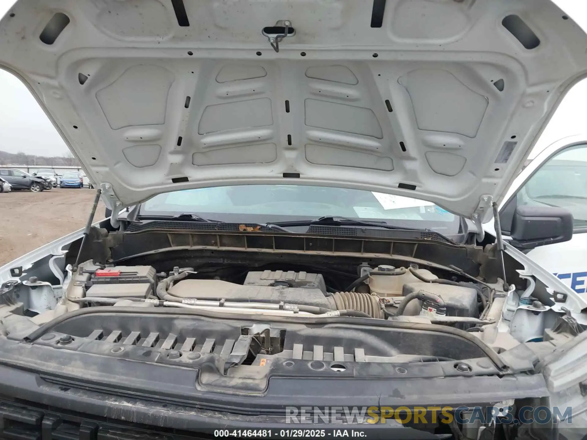 10 Photograph of a damaged car 3GCPAAEK9PG306874 CHEVROLET SILVERADO 1500 2023