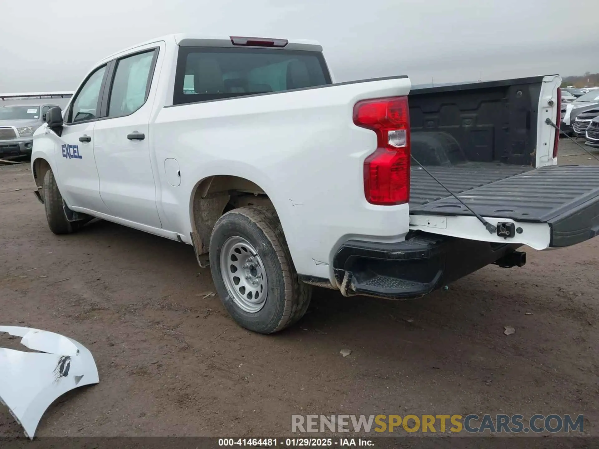 3 Photograph of a damaged car 3GCPAAEK9PG306874 CHEVROLET SILVERADO 1500 2023