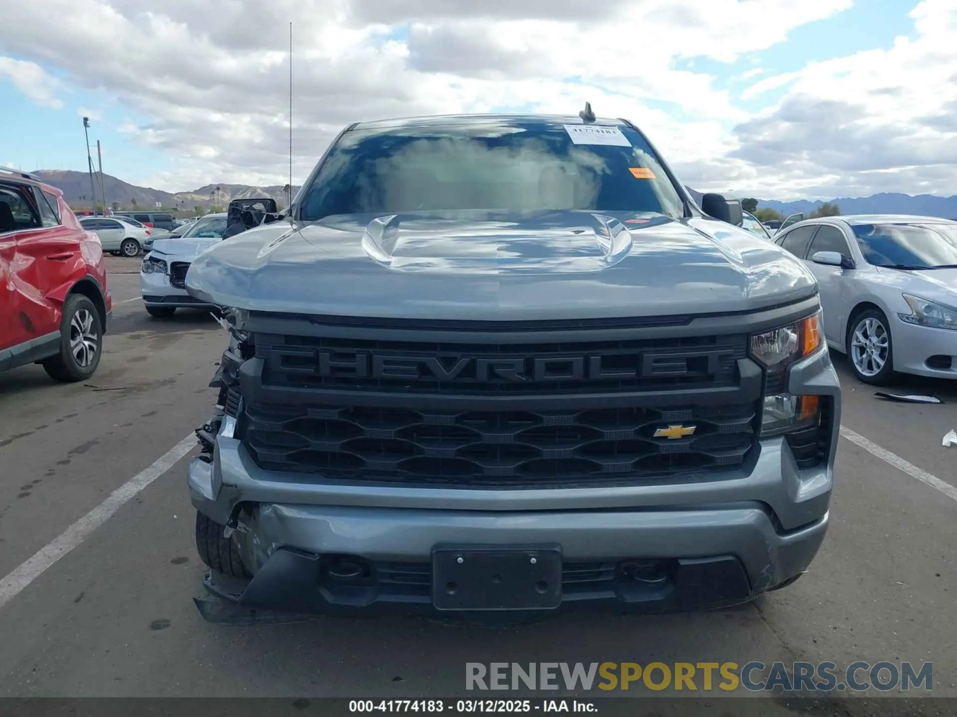 12 Фотография поврежденного автомобиля 3GCPABEK0PG172648 CHEVROLET SILVERADO 1500 2023