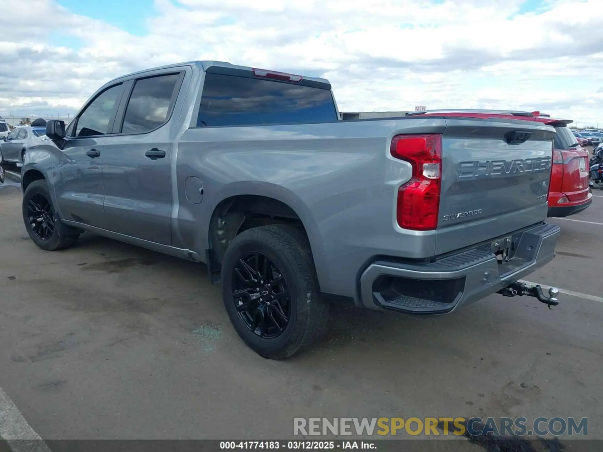 3 Фотография поврежденного автомобиля 3GCPABEK0PG172648 CHEVROLET SILVERADO 1500 2023