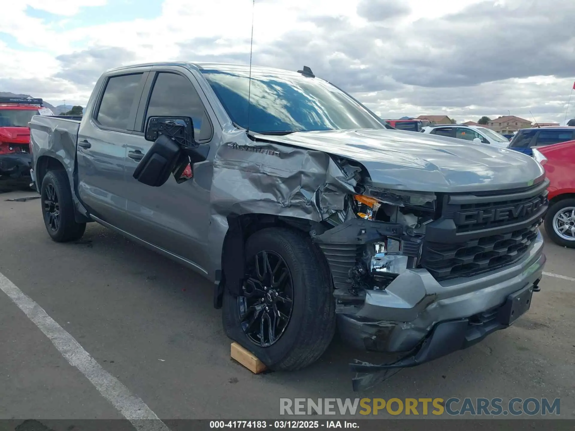 6 Фотография поврежденного автомобиля 3GCPABEK0PG172648 CHEVROLET SILVERADO 1500 2023