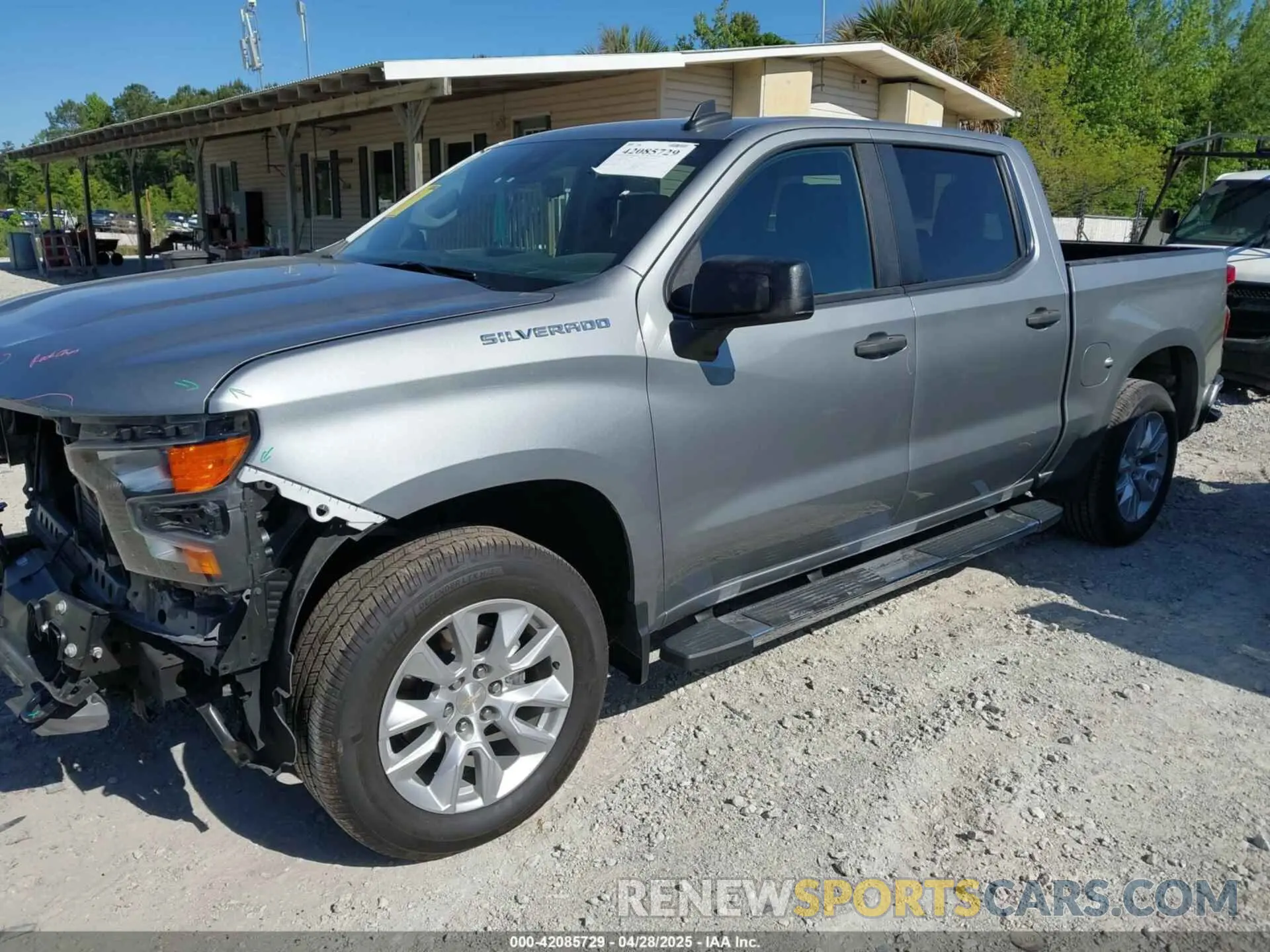 2 Фотография поврежденного автомобиля 3GCPABEK5PG153934 CHEVROLET SILVERADO 1500 2023