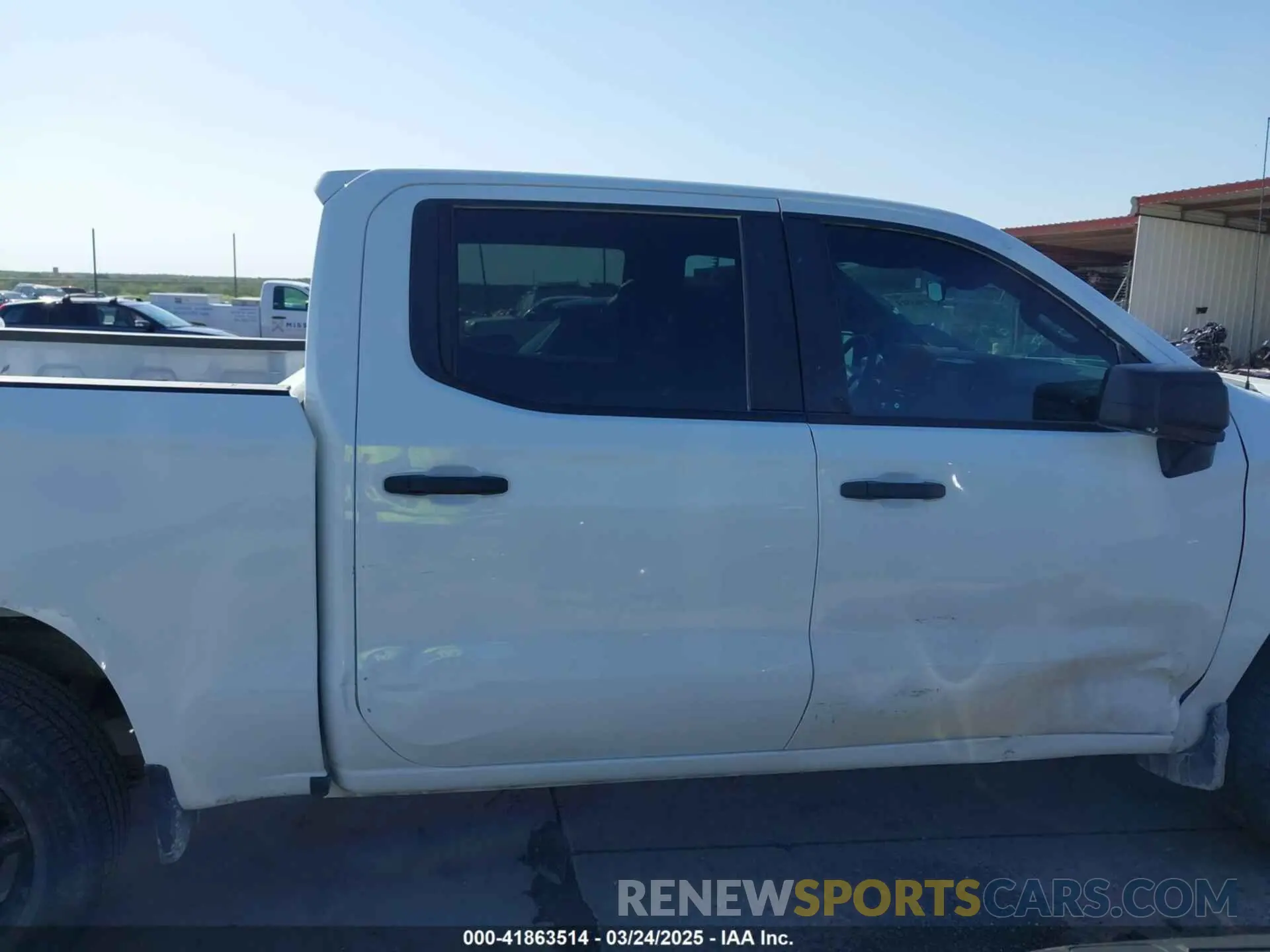 13 Photograph of a damaged car 3GCPABEK8PG193571 CHEVROLET SILVERADO 1500 2023