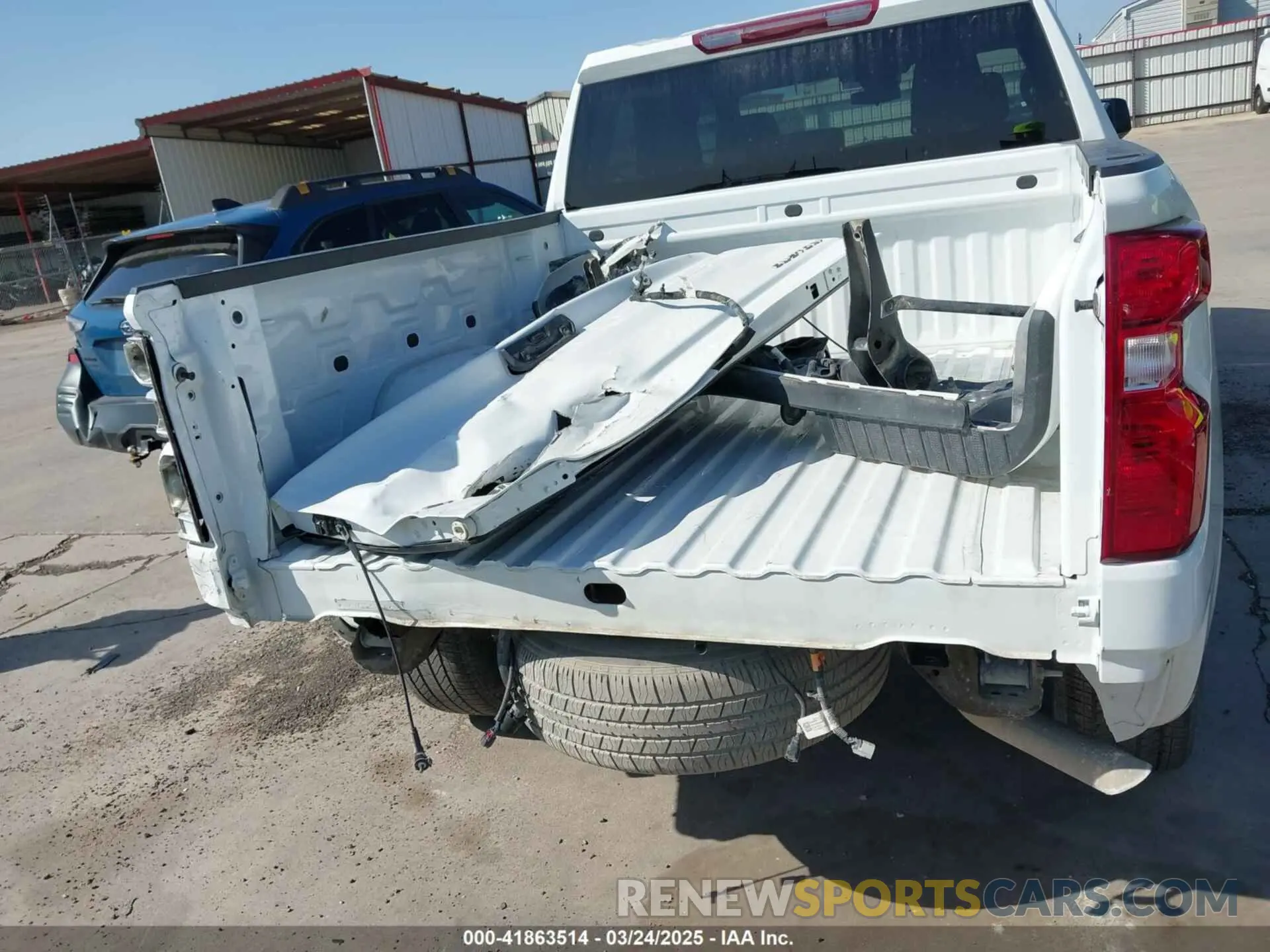 6 Photograph of a damaged car 3GCPABEK8PG193571 CHEVROLET SILVERADO 1500 2023