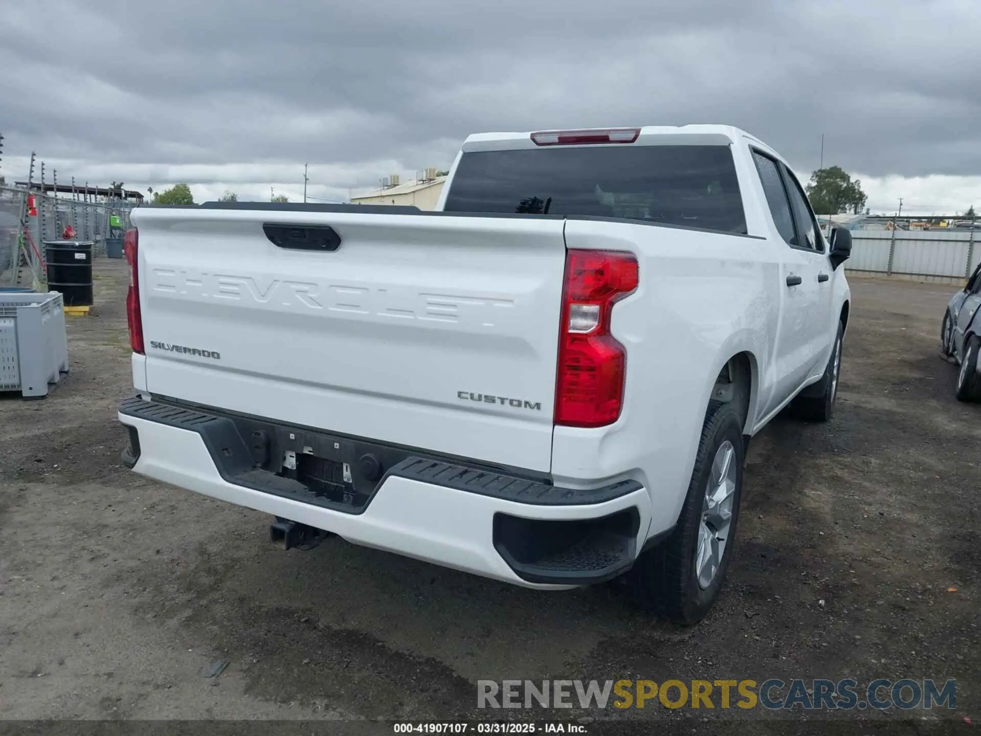 4 Photograph of a damaged car 3GCPABEKXPG189974 CHEVROLET SILVERADO 1500 2023