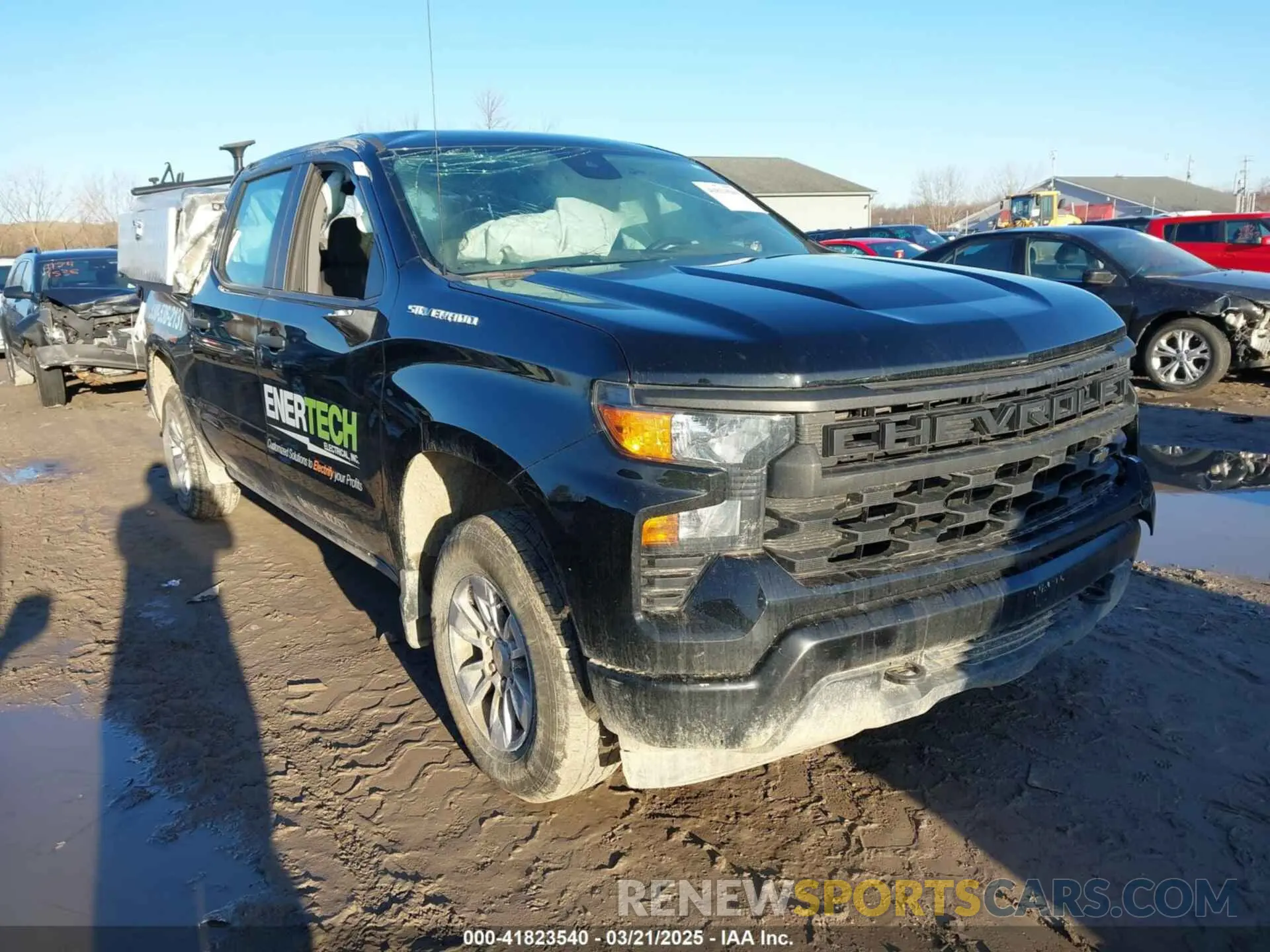 1 Фотография поврежденного автомобиля 3GCPDAEK5PG102600 CHEVROLET SILVERADO 1500 2023