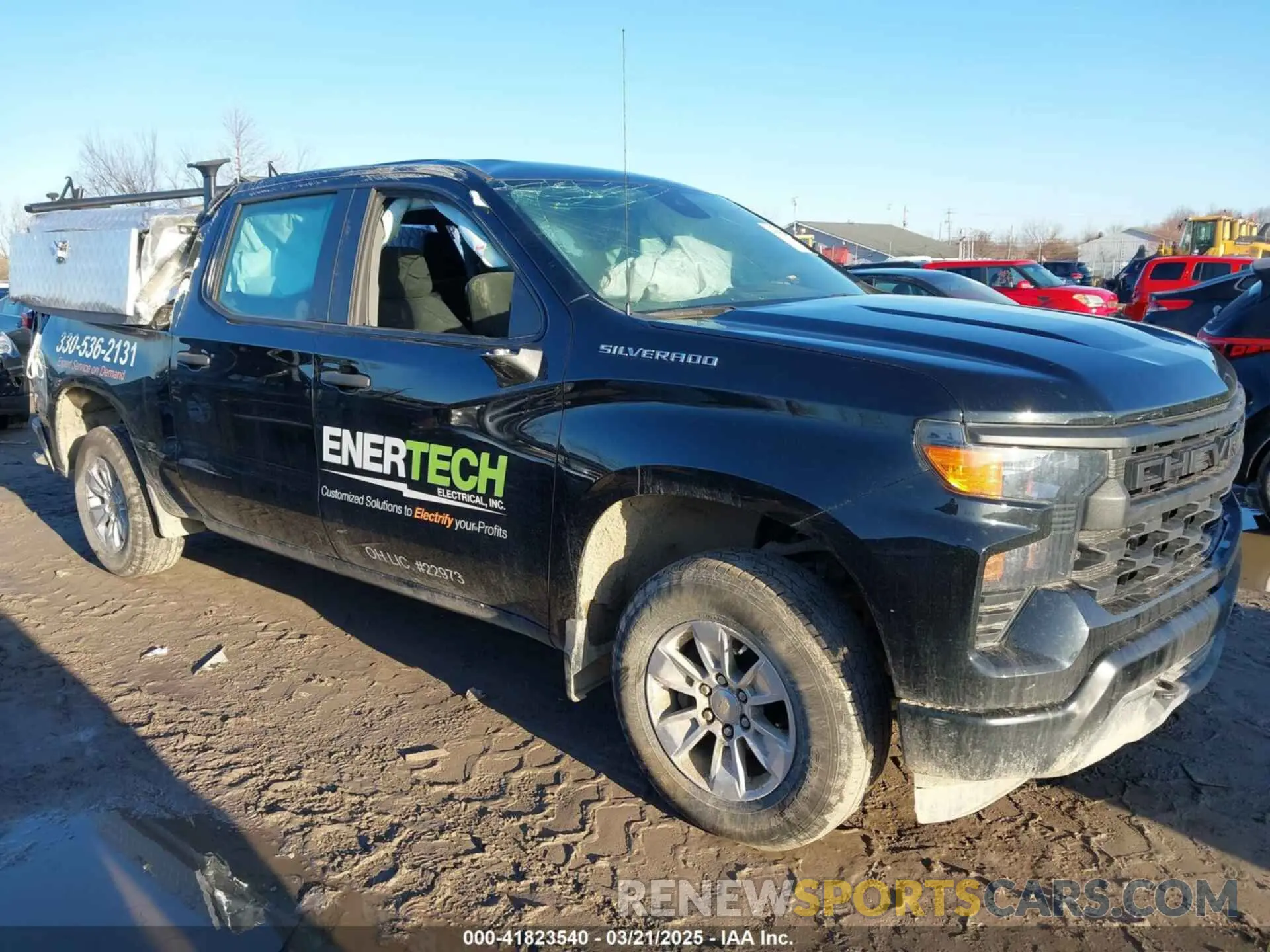 13 Фотография поврежденного автомобиля 3GCPDAEK5PG102600 CHEVROLET SILVERADO 1500 2023