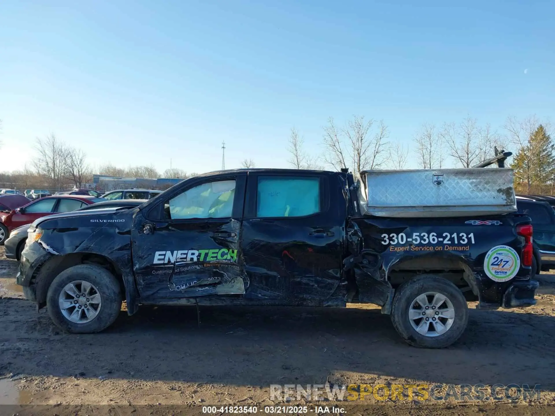 14 Фотография поврежденного автомобиля 3GCPDAEK5PG102600 CHEVROLET SILVERADO 1500 2023