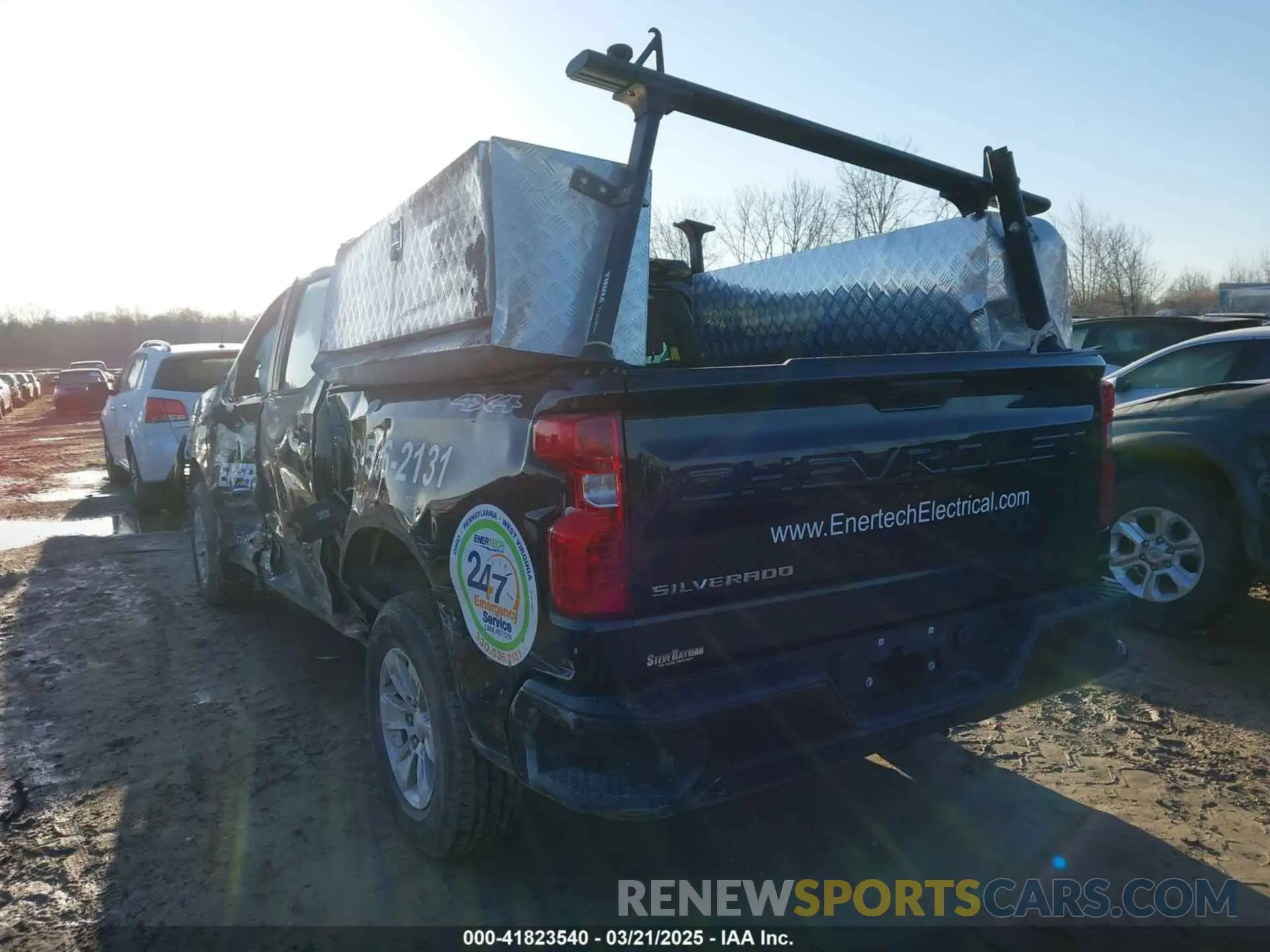 3 Фотография поврежденного автомобиля 3GCPDAEK5PG102600 CHEVROLET SILVERADO 1500 2023