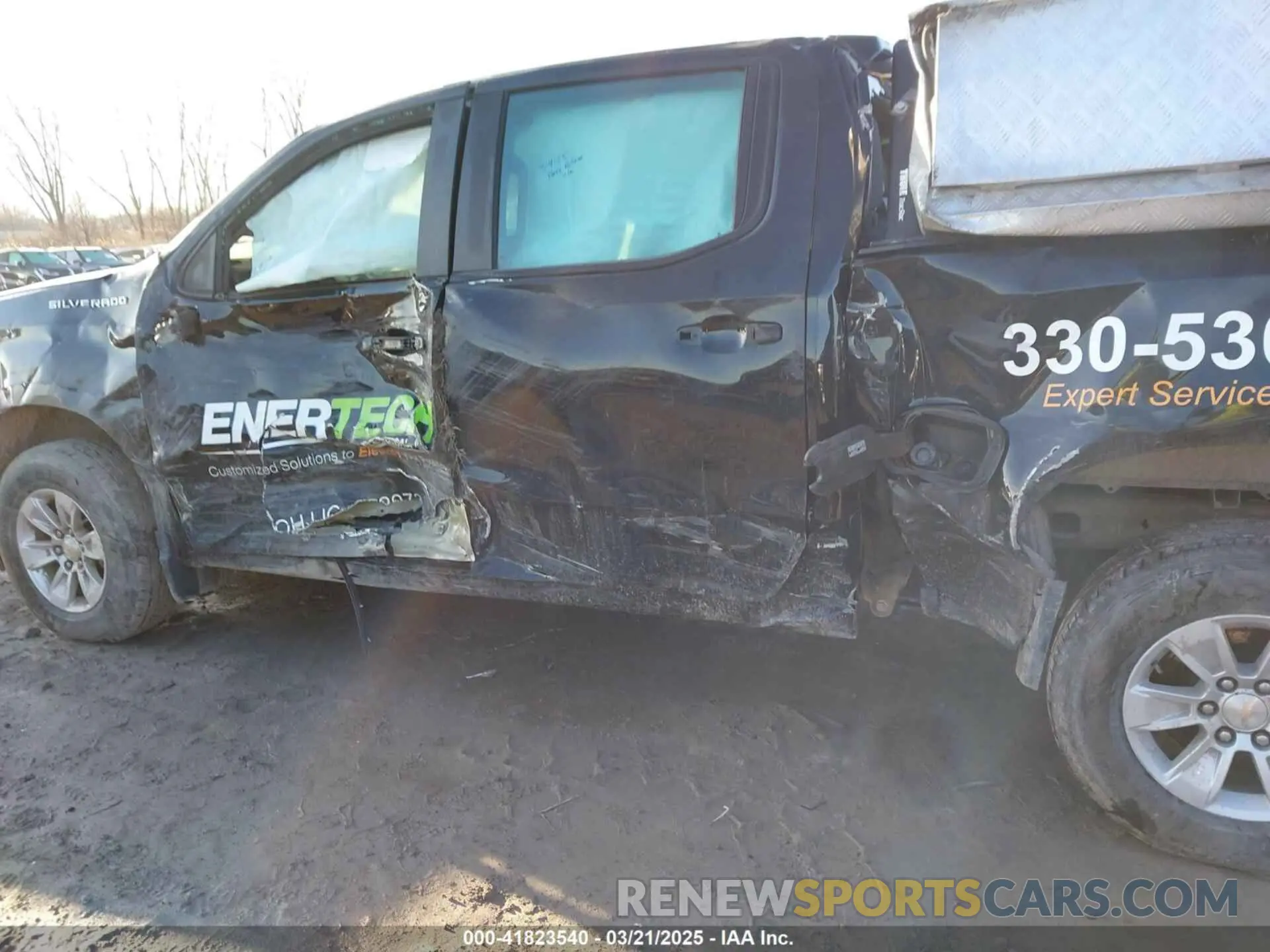6 Фотография поврежденного автомобиля 3GCPDAEK5PG102600 CHEVROLET SILVERADO 1500 2023