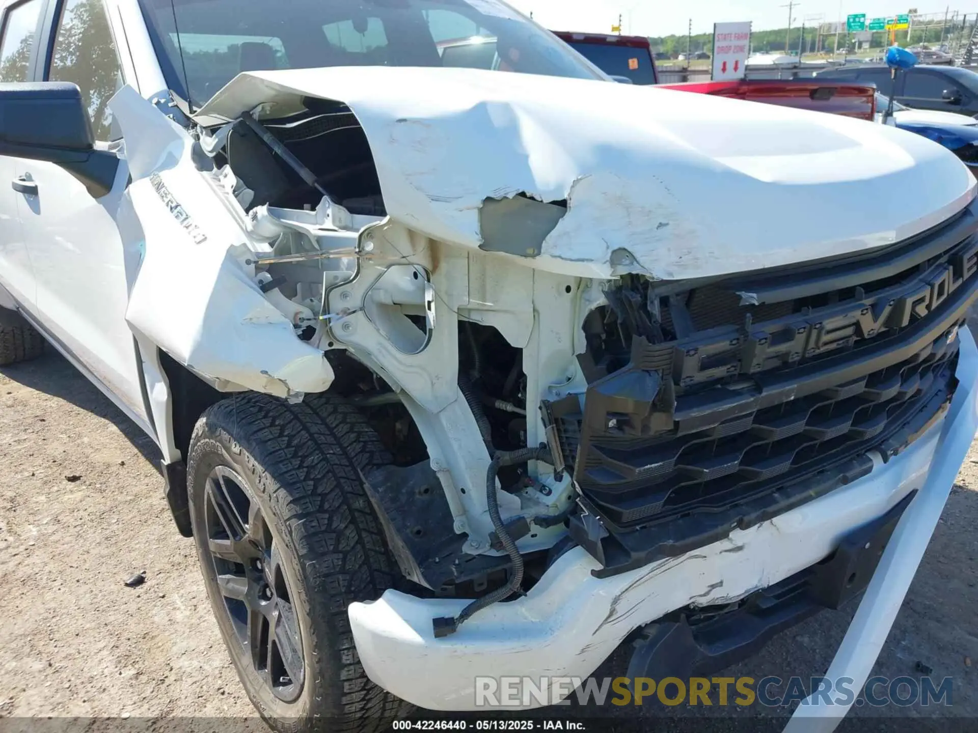 6 Photograph of a damaged car 3GCPDBEK5PG141483 CHEVROLET SILVERADO 1500 2023