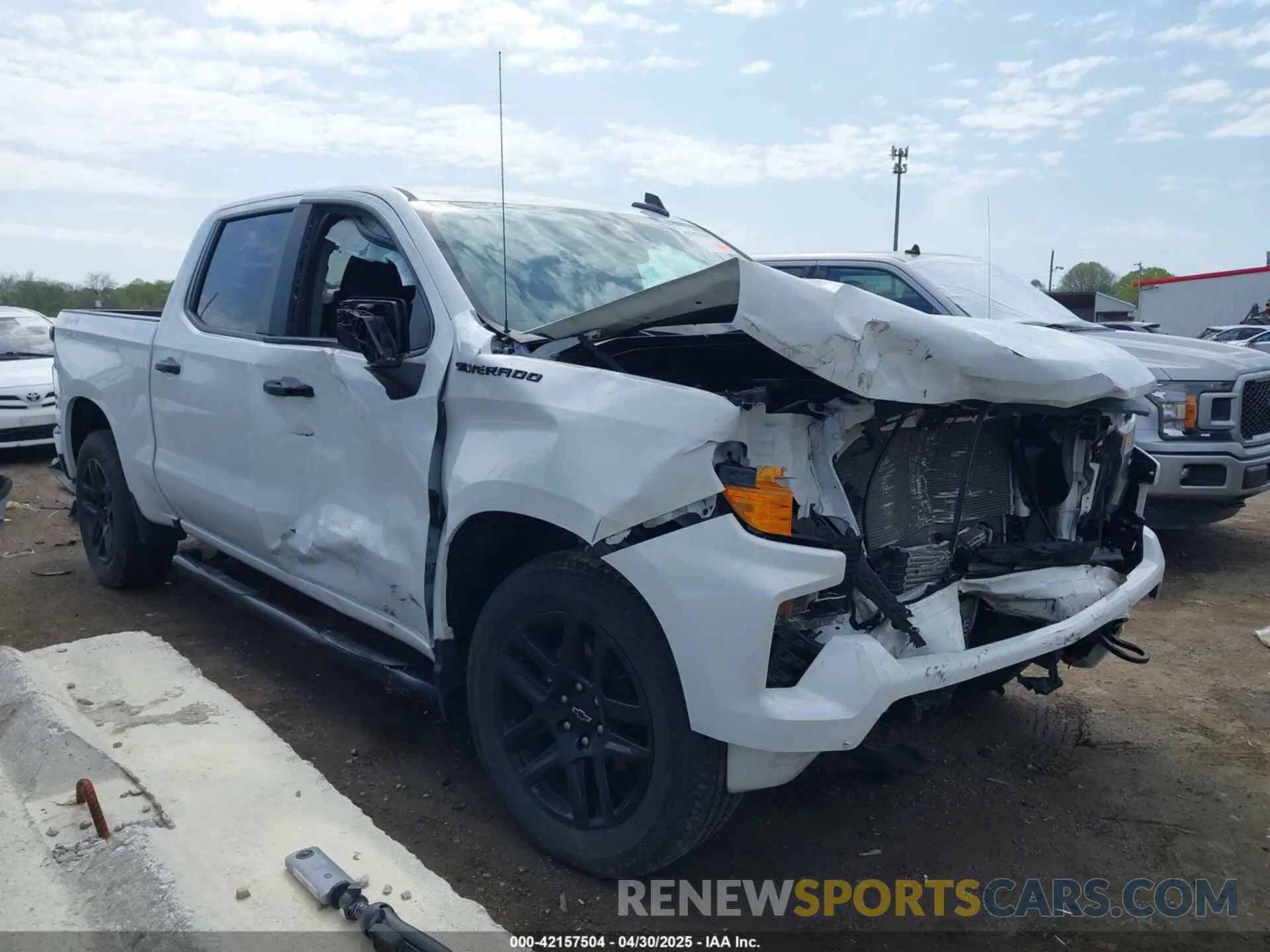 1 Фотография поврежденного автомобиля 3GCPDBEK5PG235217 CHEVROLET SILVERADO 1500 2023