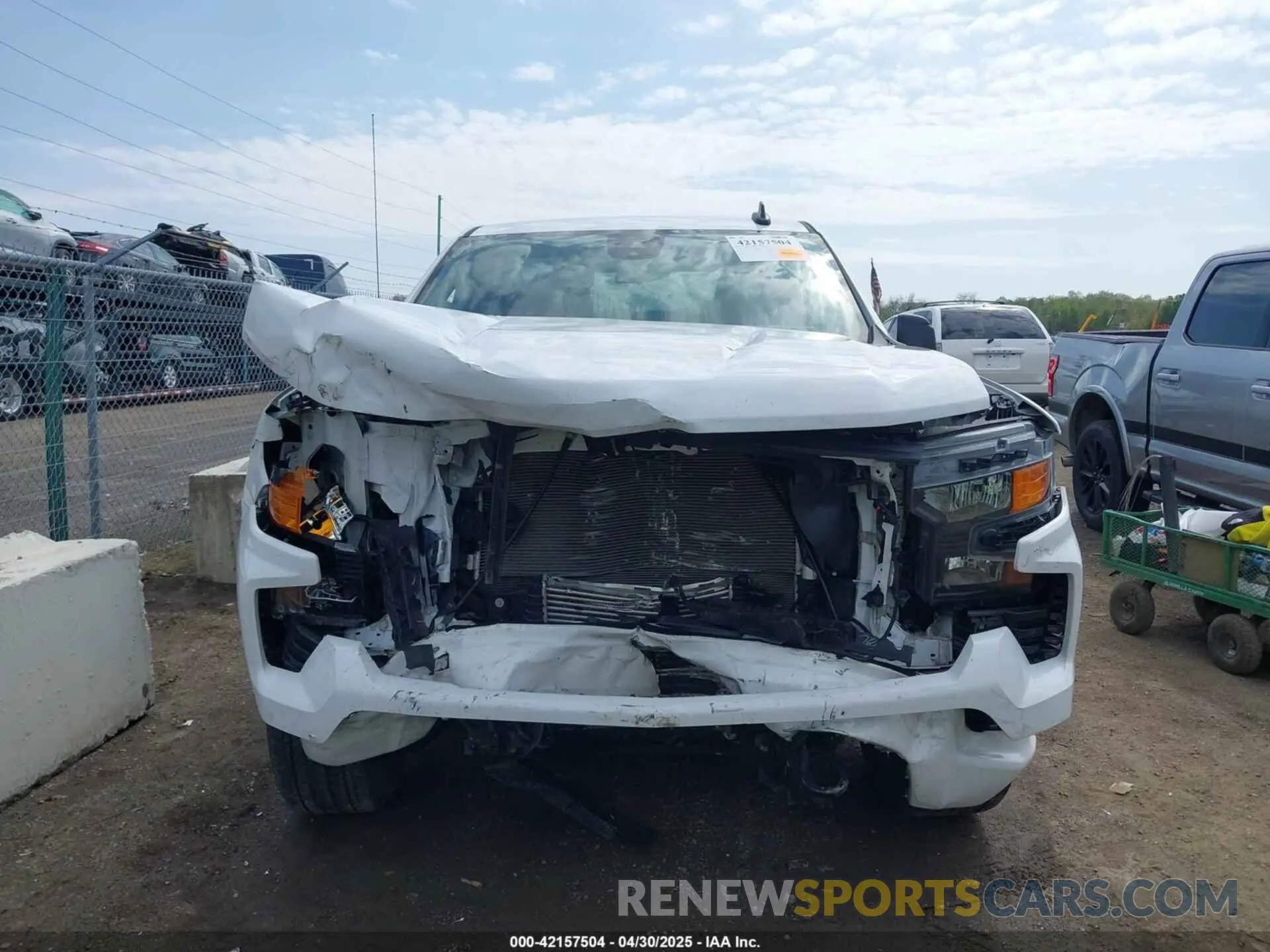 6 Фотография поврежденного автомобиля 3GCPDBEK5PG235217 CHEVROLET SILVERADO 1500 2023