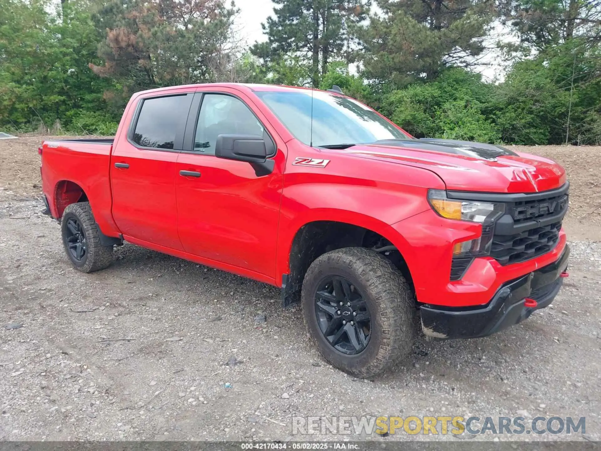 1 Photograph of a damaged car 3GCPDCEK3PG202089 CHEVROLET SILVERADO 1500 2023