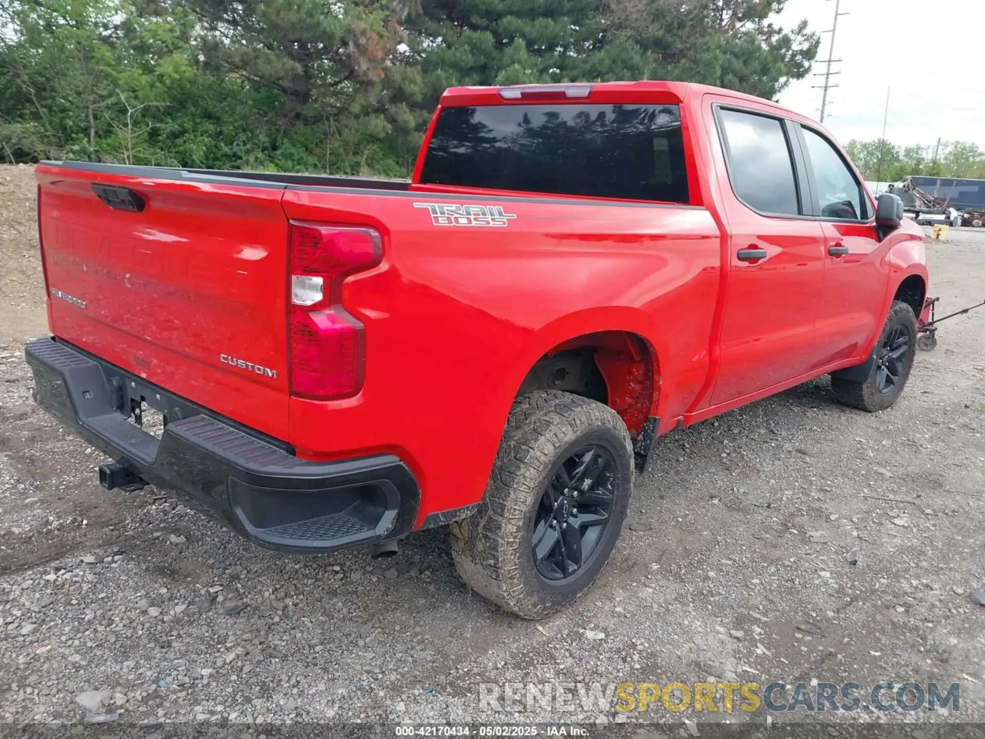 4 Photograph of a damaged car 3GCPDCEK3PG202089 CHEVROLET SILVERADO 1500 2023