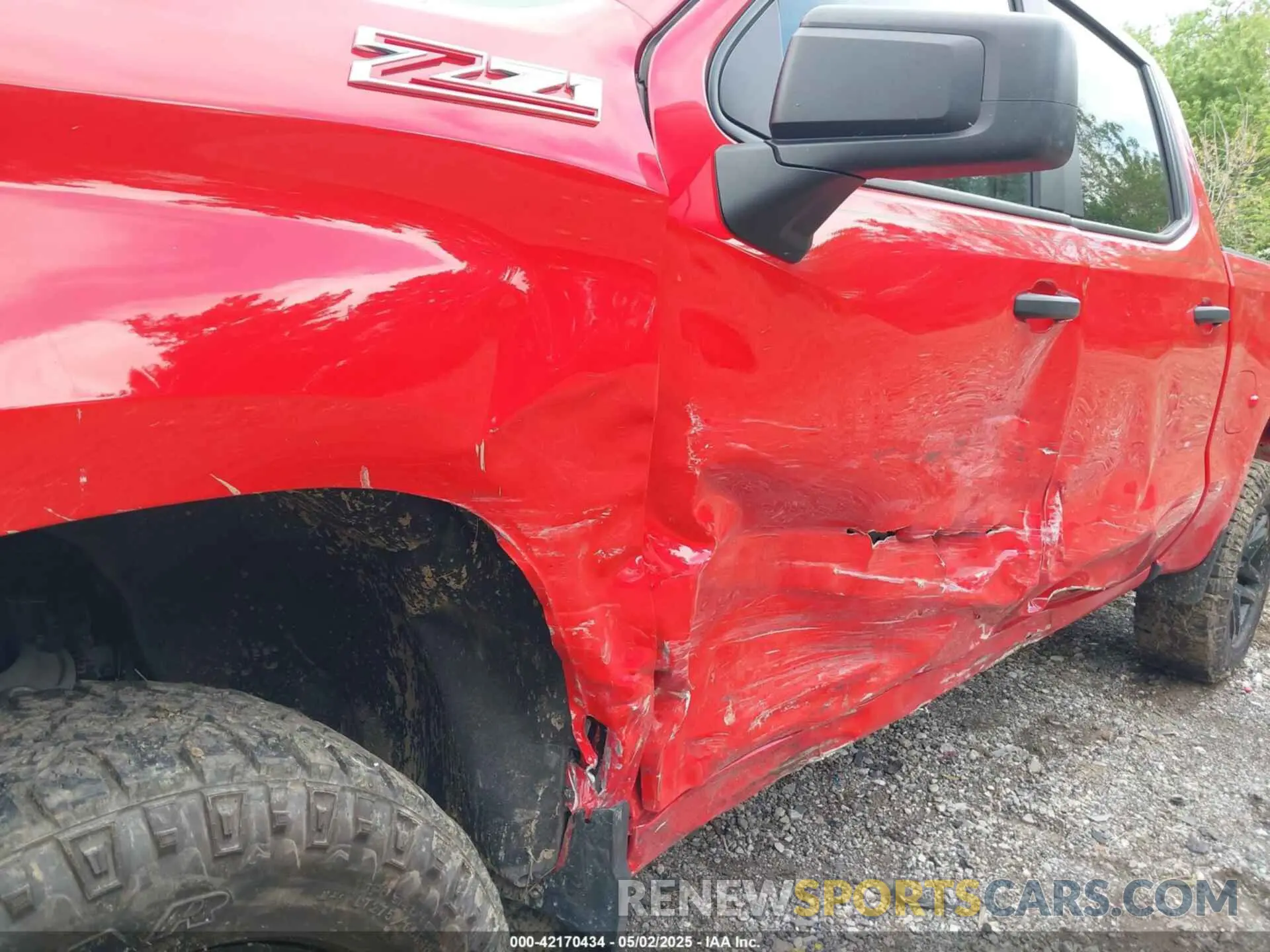 6 Photograph of a damaged car 3GCPDCEK3PG202089 CHEVROLET SILVERADO 1500 2023
