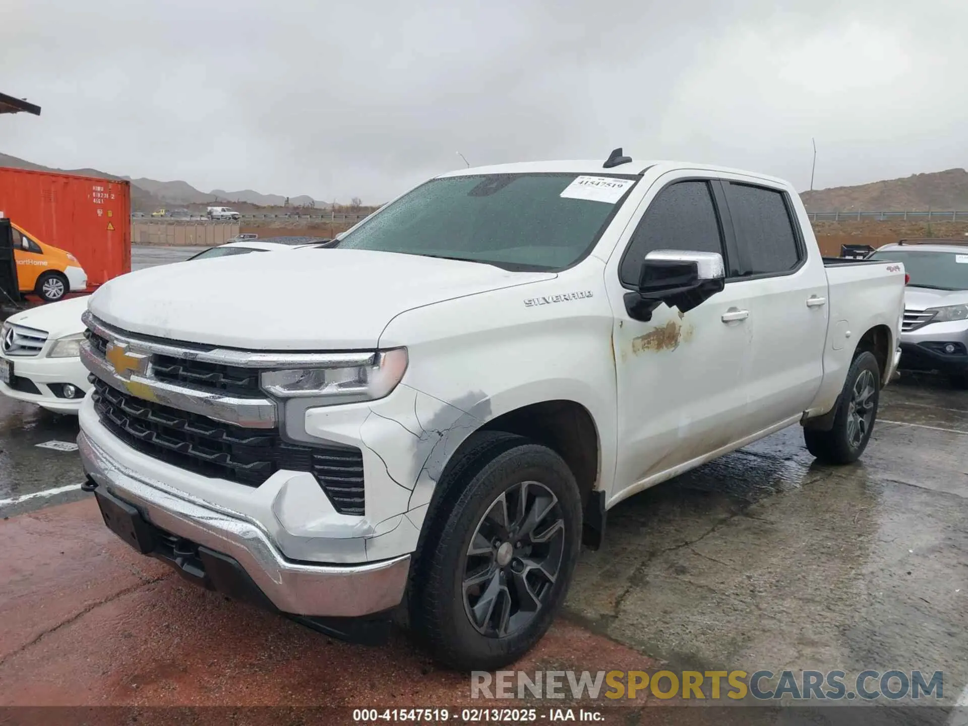 2 Фотография поврежденного автомобиля 3GCPDKEK1PG255495 CHEVROLET SILVERADO 1500 2023