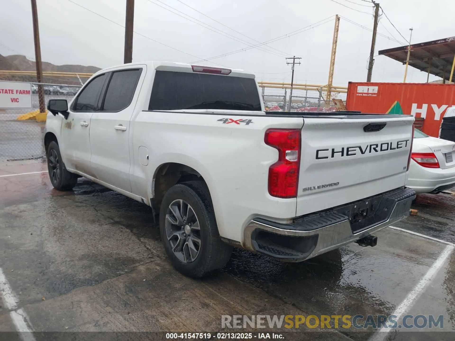 3 Фотография поврежденного автомобиля 3GCPDKEK1PG255495 CHEVROLET SILVERADO 1500 2023