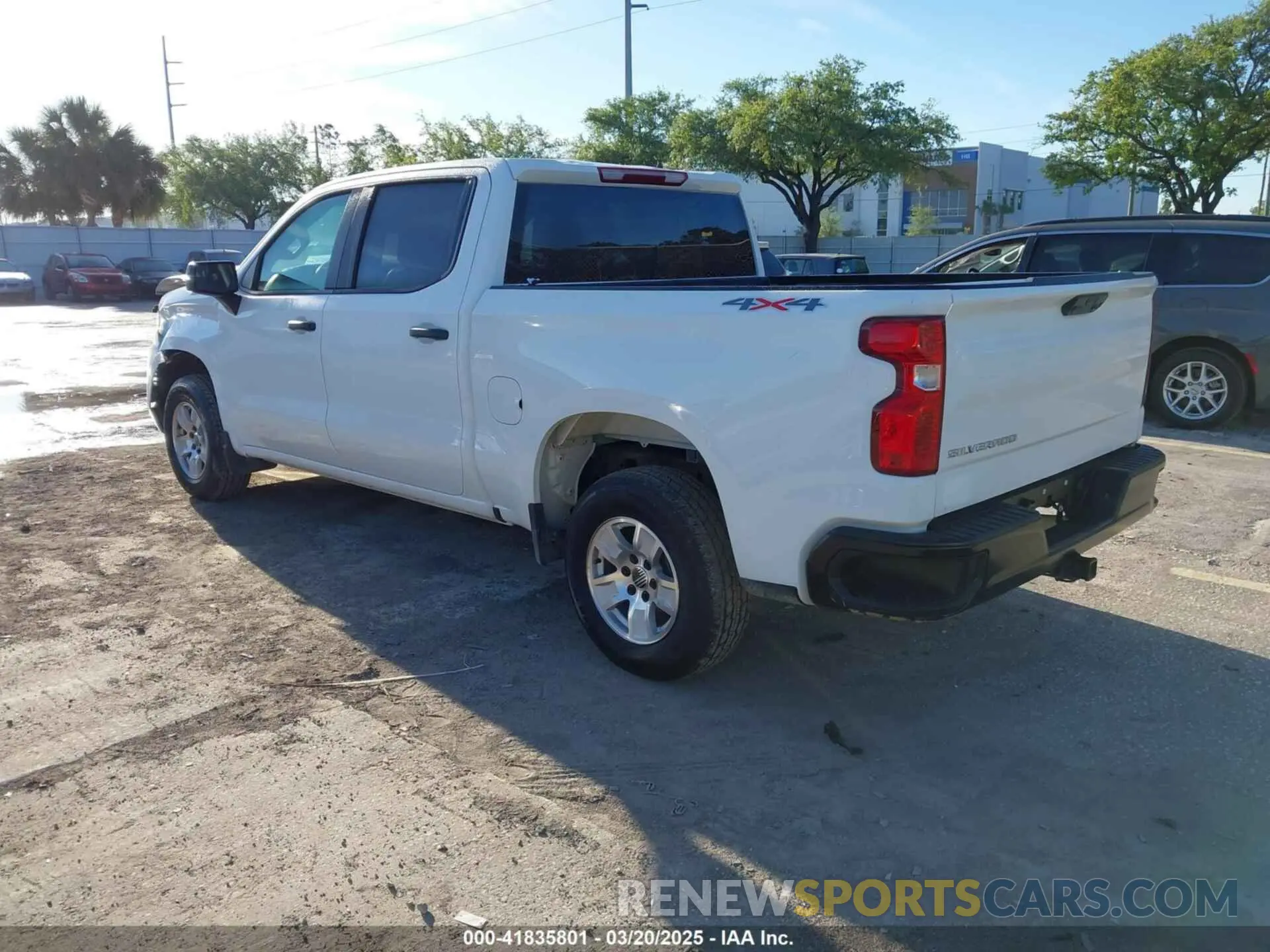 3 Photograph of a damaged car 3GCUDAEDXPG304501 CHEVROLET SILVERADO 1500 2023