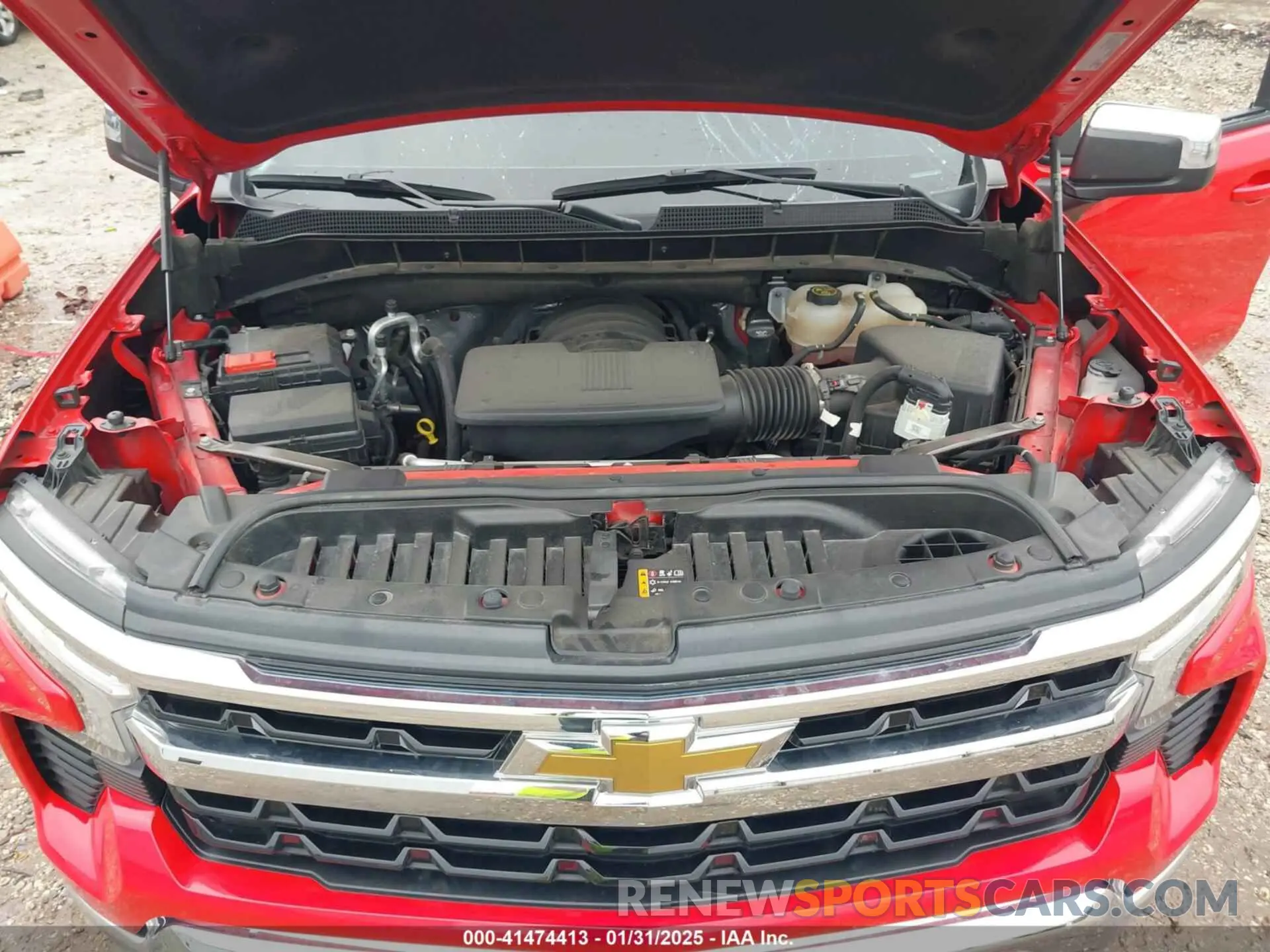 10 Photograph of a damaged car 3GCUDDED4PG258486 CHEVROLET SILVERADO 1500 2023