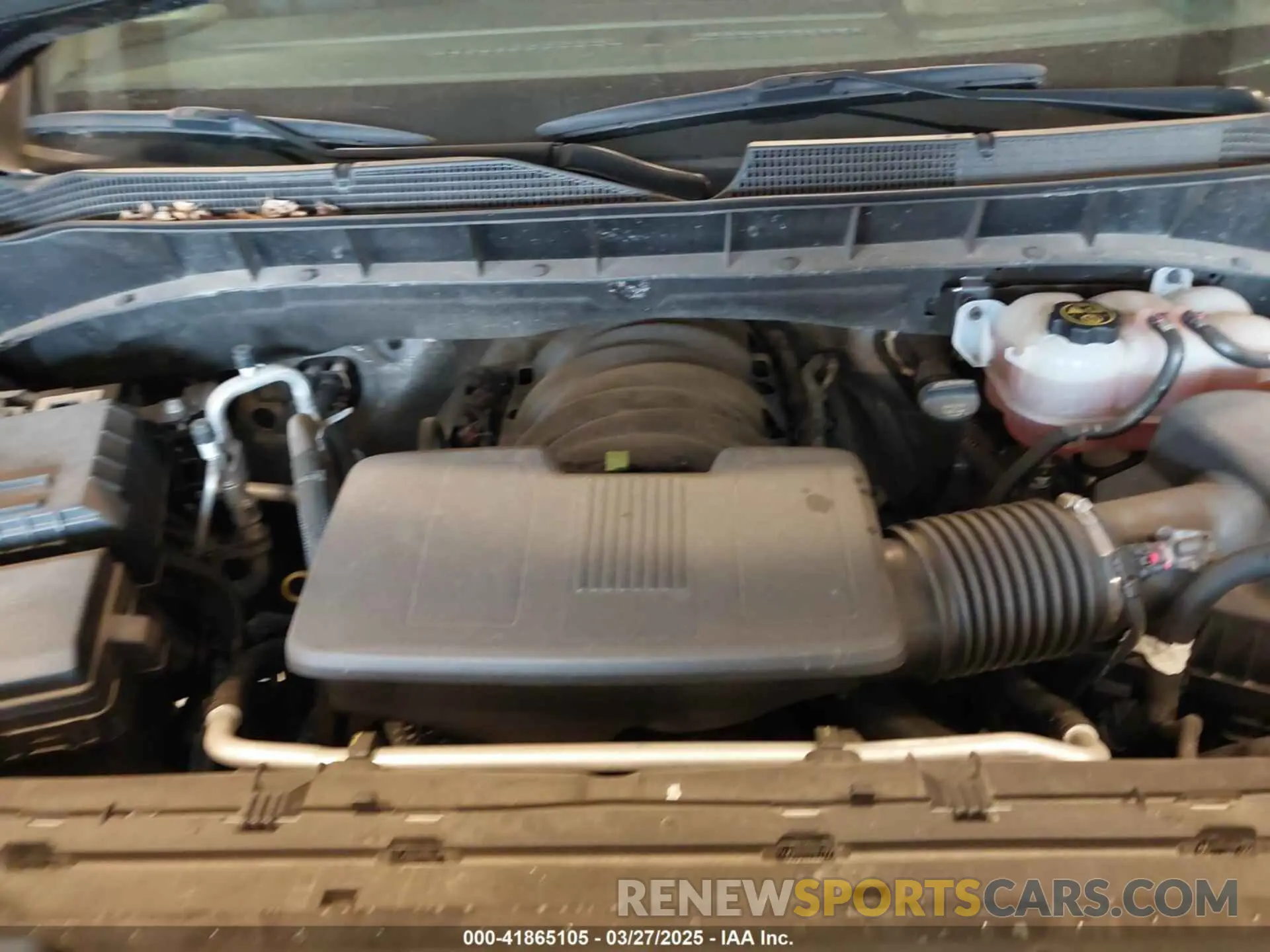10 Фотография поврежденного автомобиля 3GCUDEELXPG284443 CHEVROLET SILVERADO 1500 2023