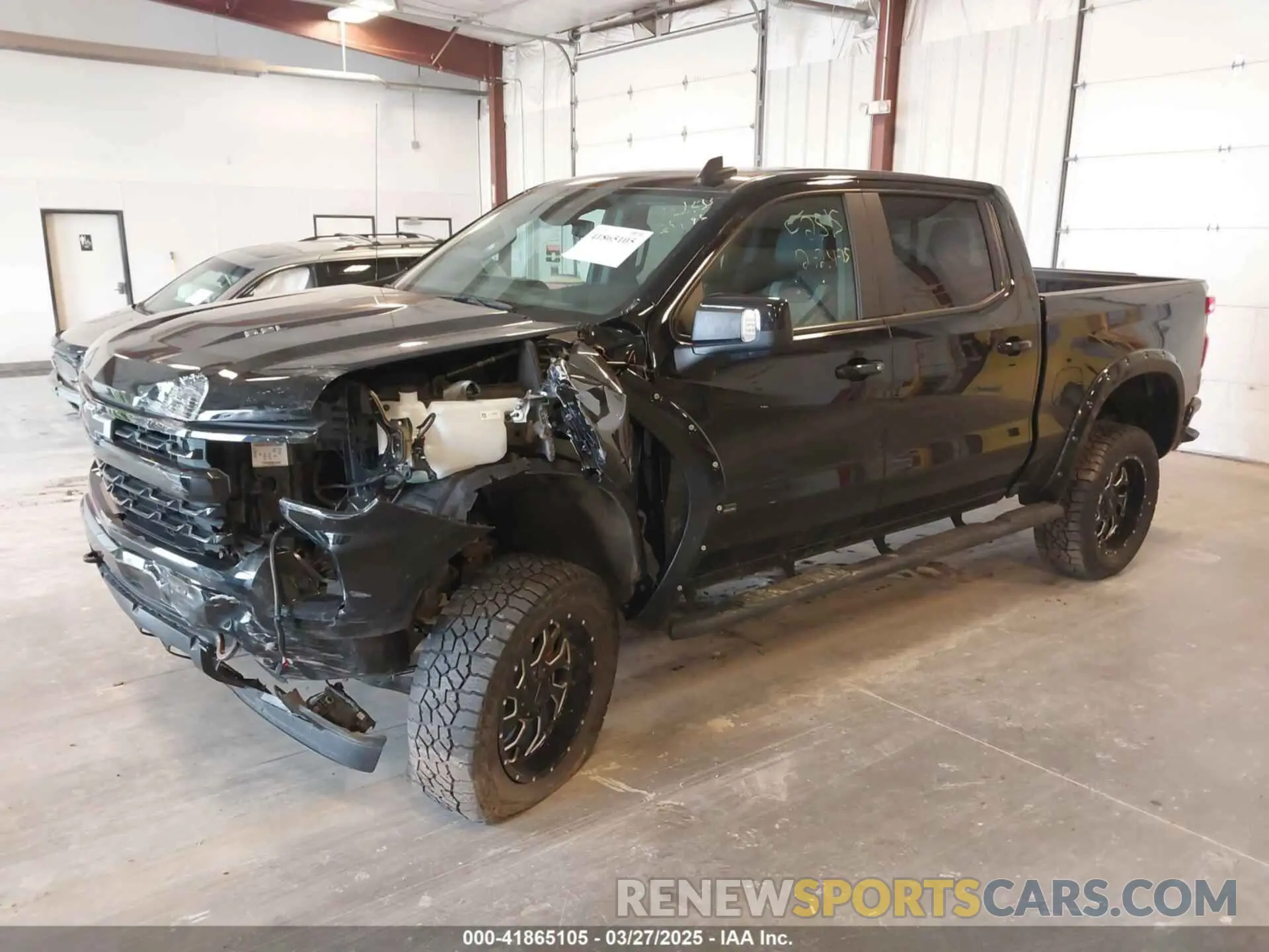 2 Фотография поврежденного автомобиля 3GCUDEELXPG284443 CHEVROLET SILVERADO 1500 2023