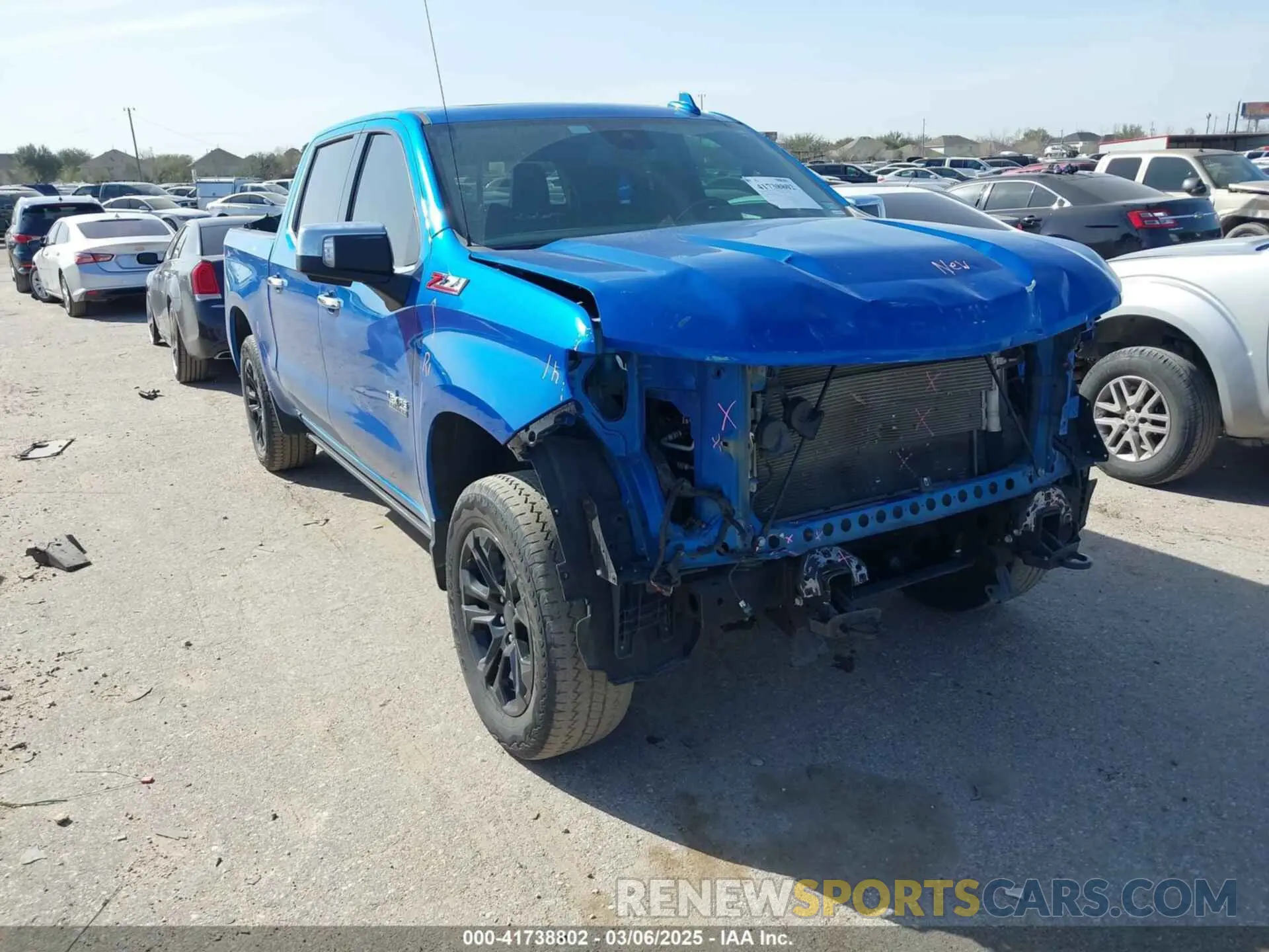 1 Фотография поврежденного автомобиля 3GCUDGEDXPG282096 CHEVROLET SILVERADO 1500 2023