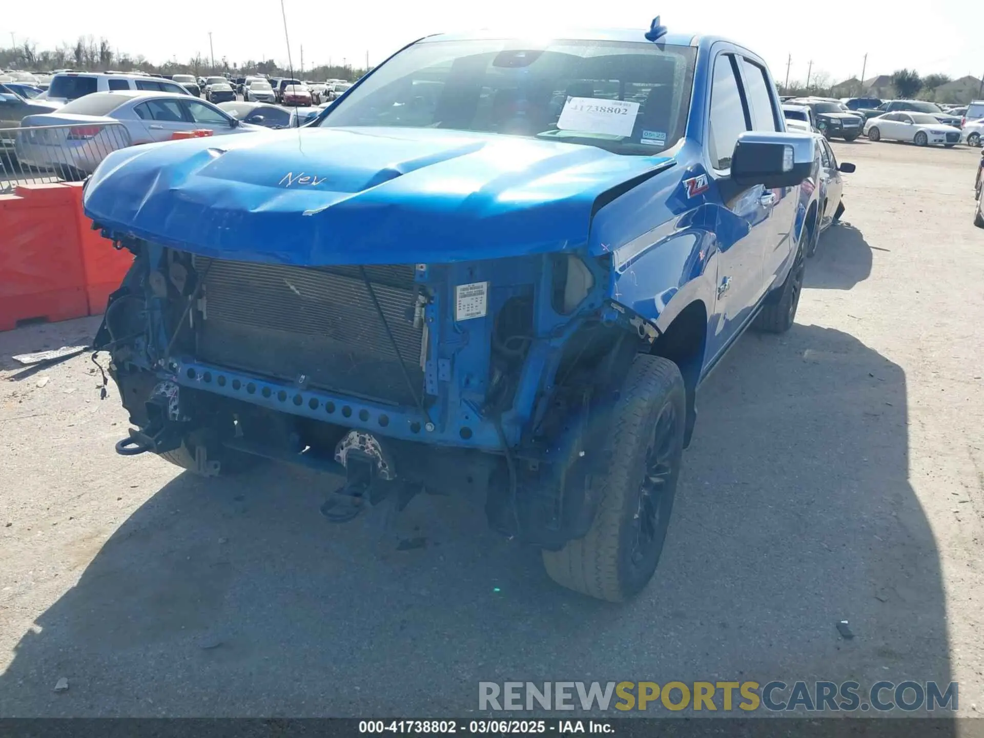 2 Фотография поврежденного автомобиля 3GCUDGEDXPG282096 CHEVROLET SILVERADO 1500 2023