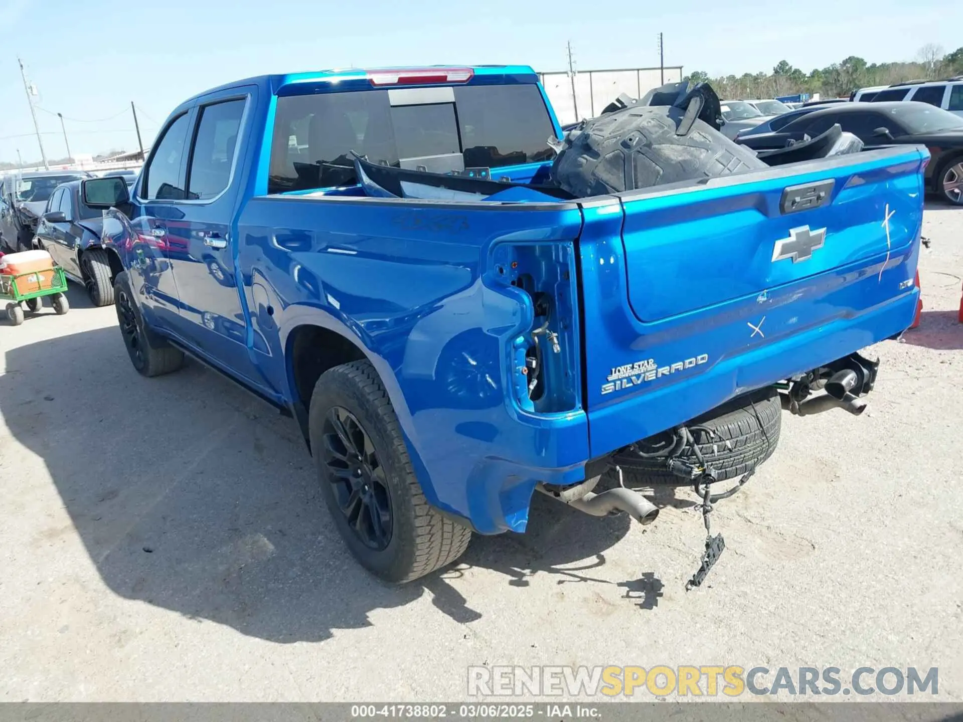 3 Фотография поврежденного автомобиля 3GCUDGEDXPG282096 CHEVROLET SILVERADO 1500 2023